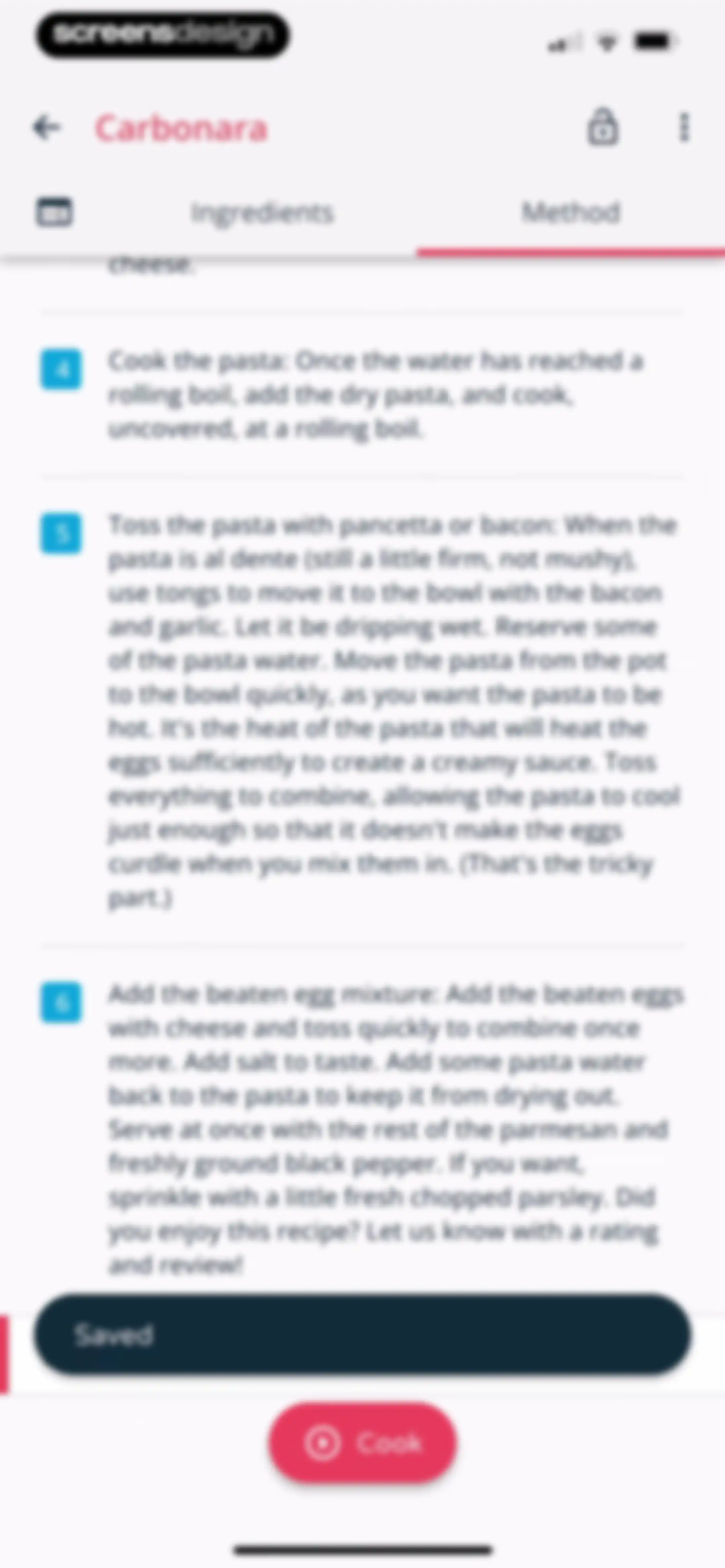 Stashcook: Recipe Keeper screen 62