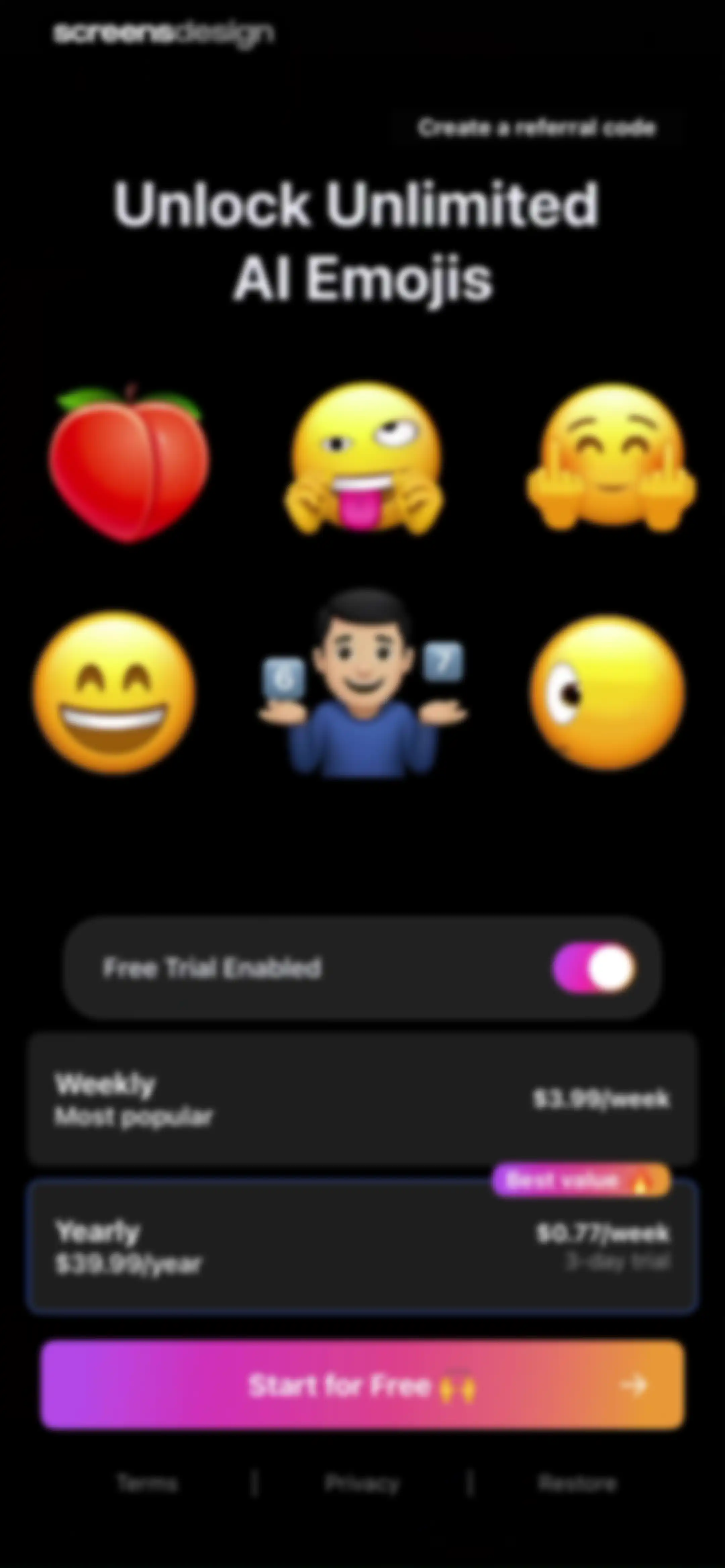 Gmoji: AI Emoji Maker screen 15