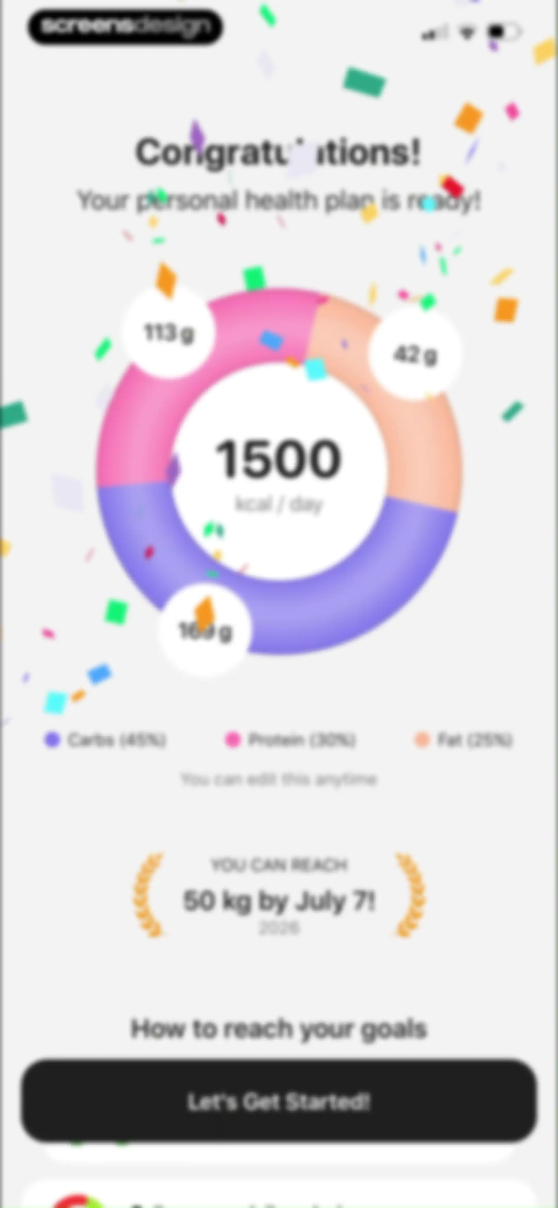 Calz - Calorie Counter AI screen 45