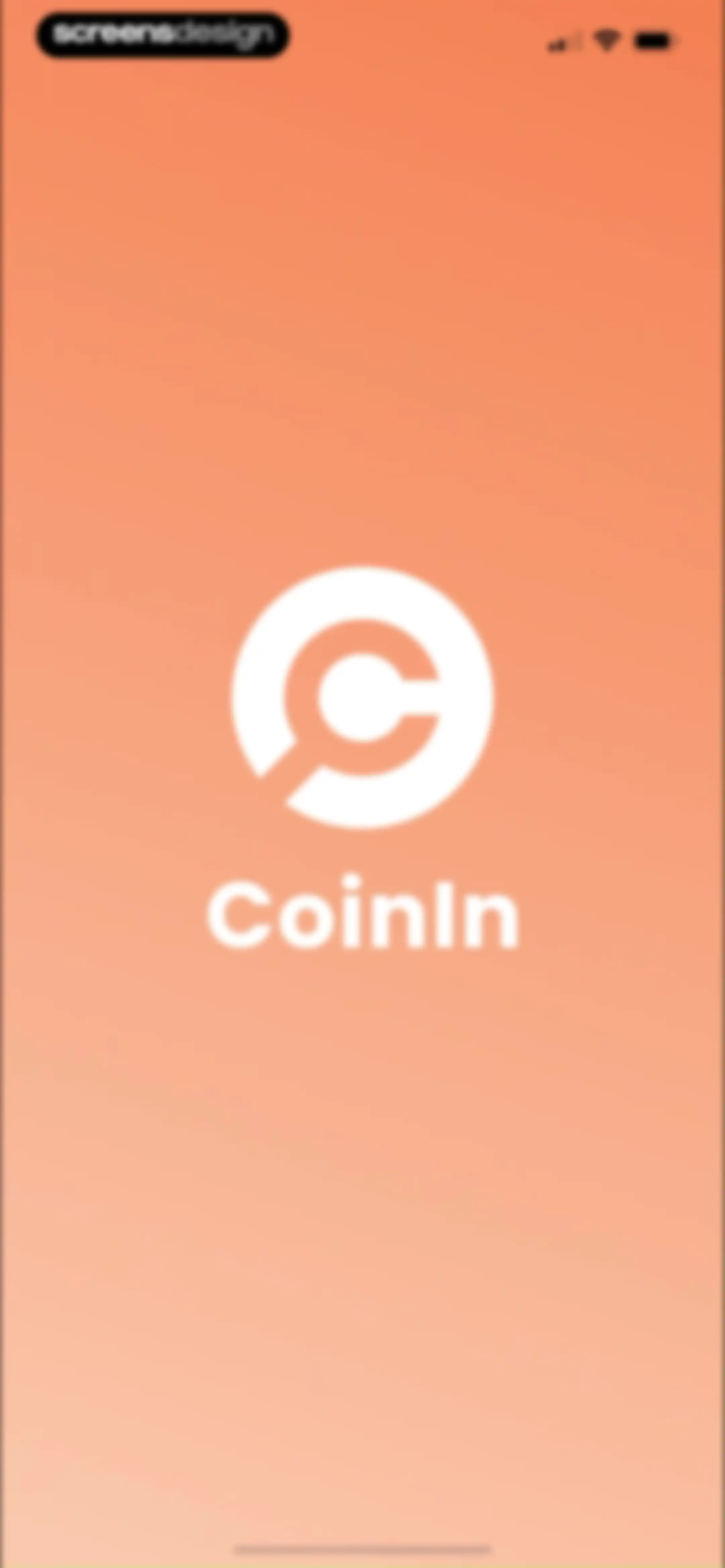 CoinIn: Coin Scan Identifier screen 1