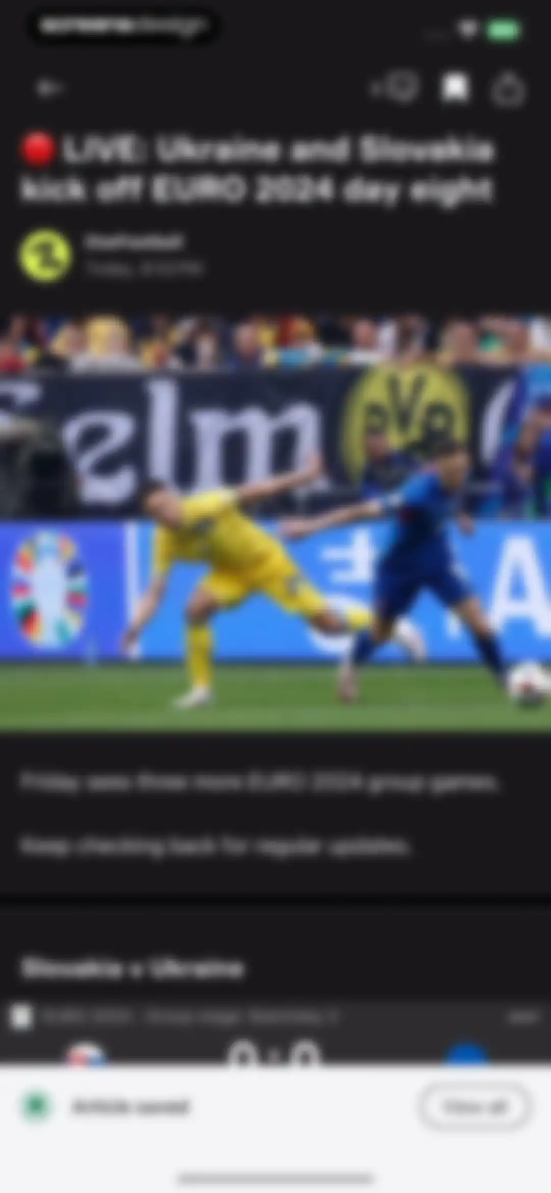 OneFootball Live Soccer scores screen 11