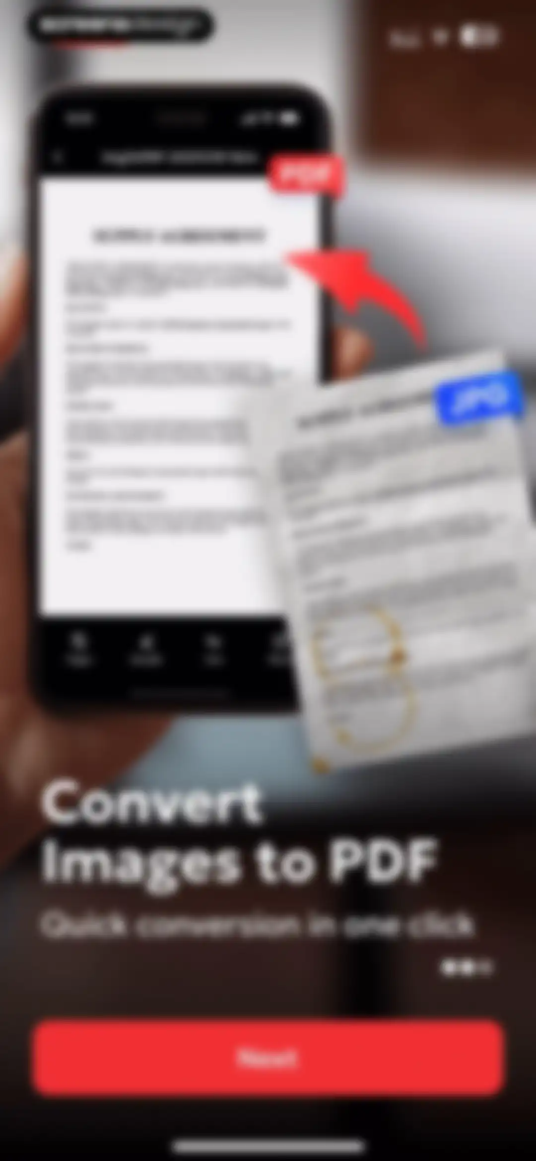 Image to PDF Converter · Edit screen 4
