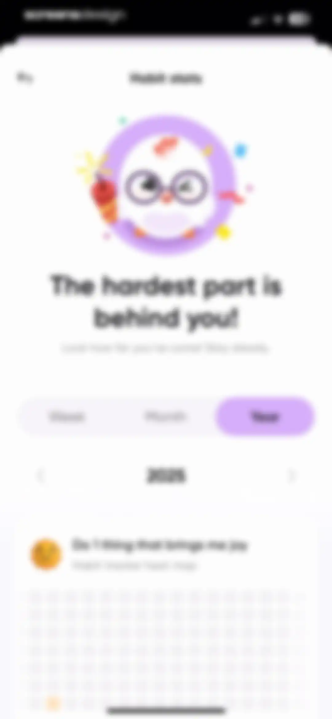 Me+ Lifestyle Routine screen 105