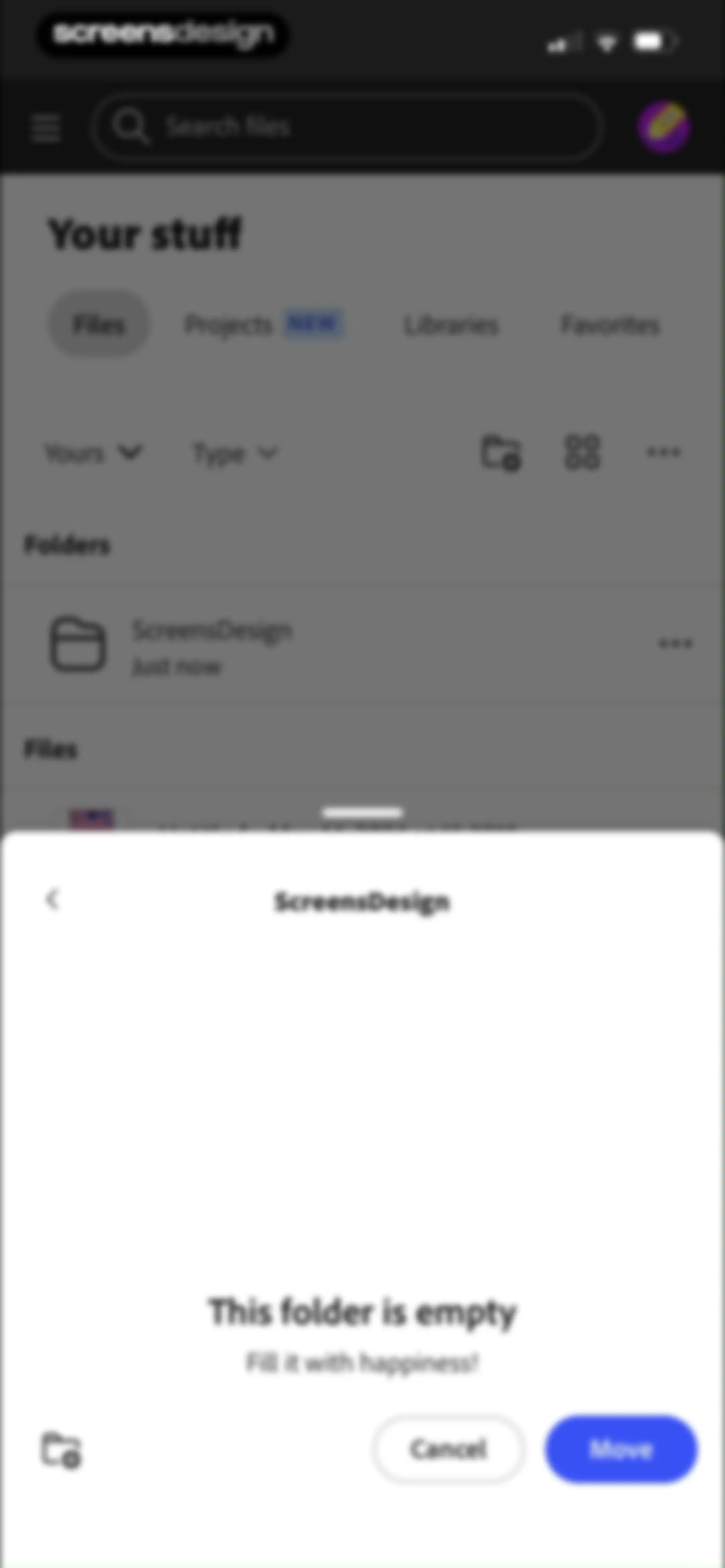 Adobe Express: Create Anything screen 116