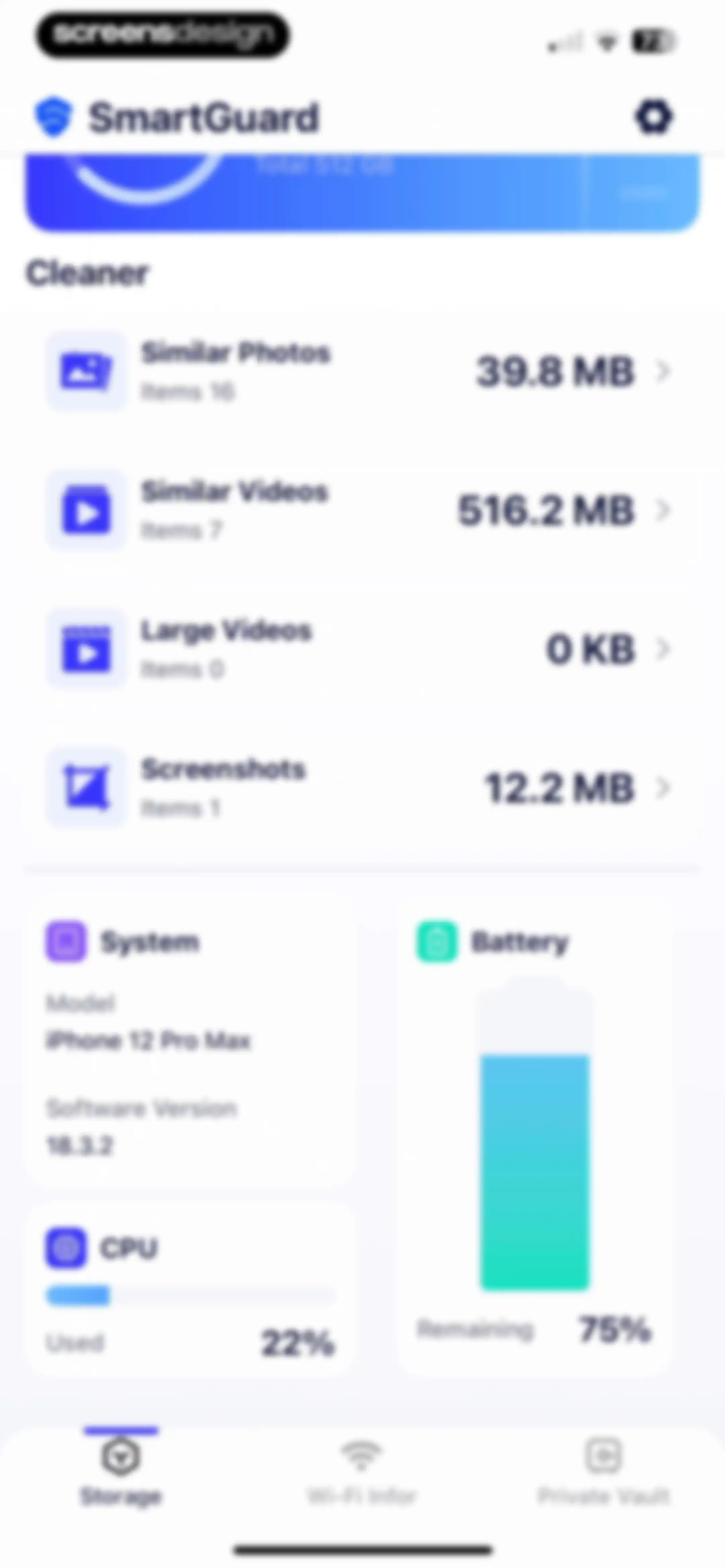 SmartGuard:Storage Cleaner screen 44
