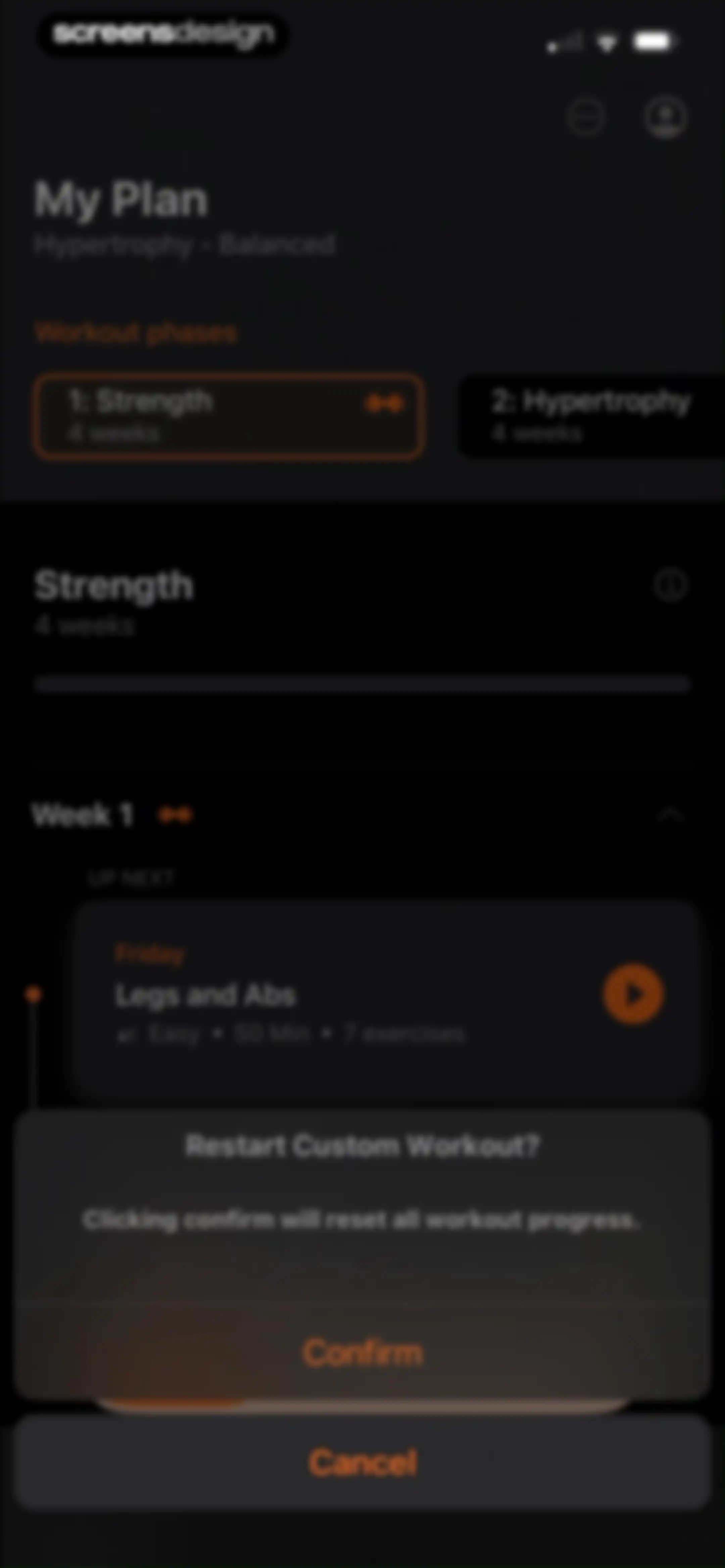 Gym WP - Workout Planner & Log screen 87