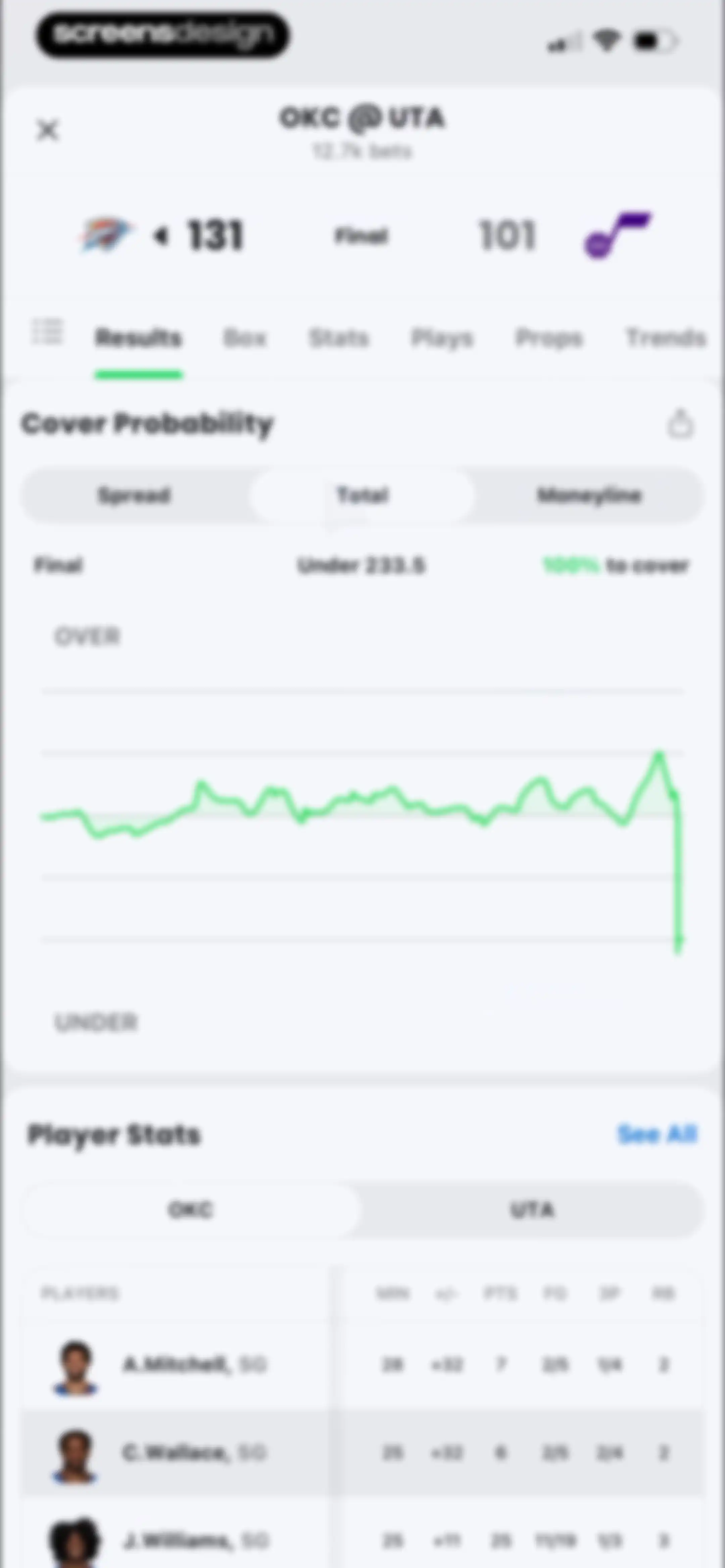 Action Network: Sports Betting screen 112