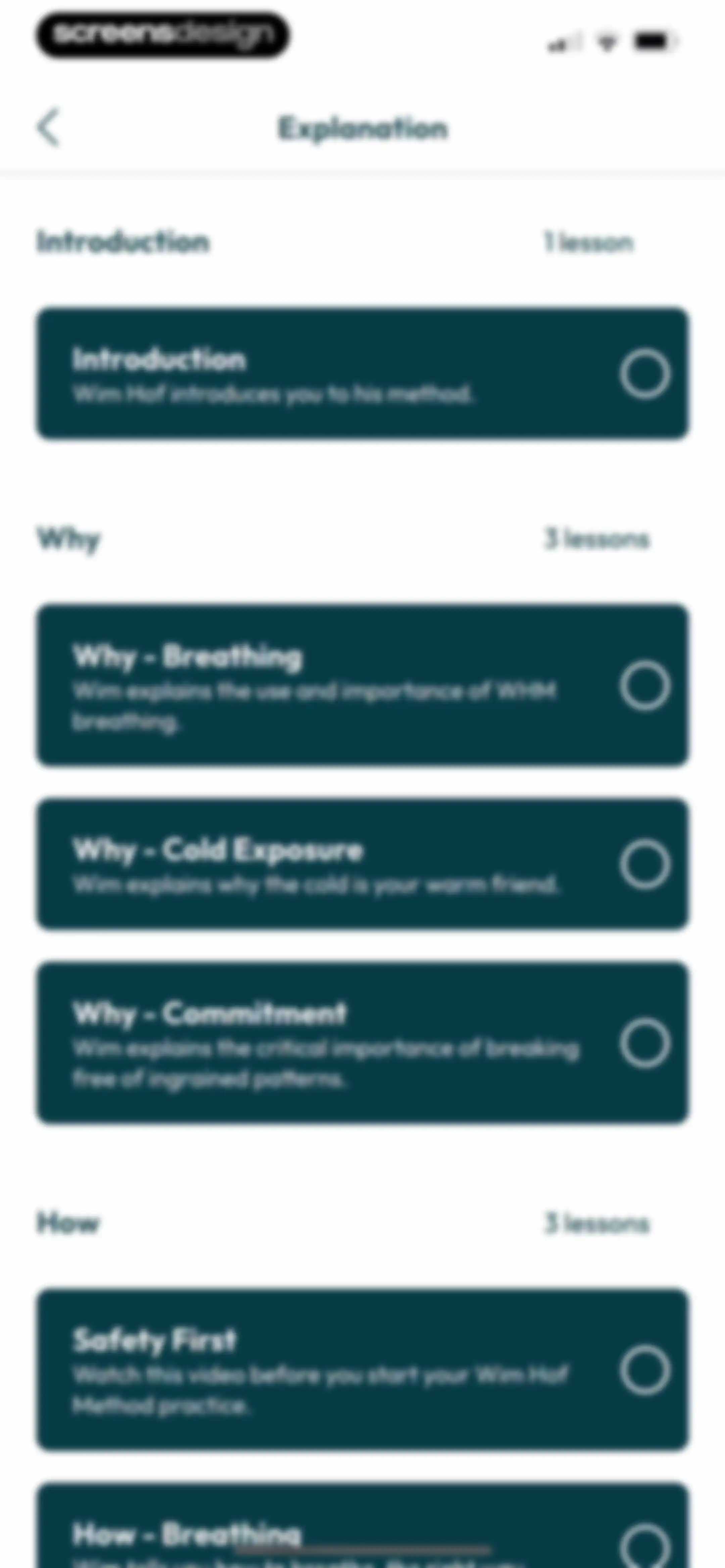 Wim Hof Method: Breathwork screen 99