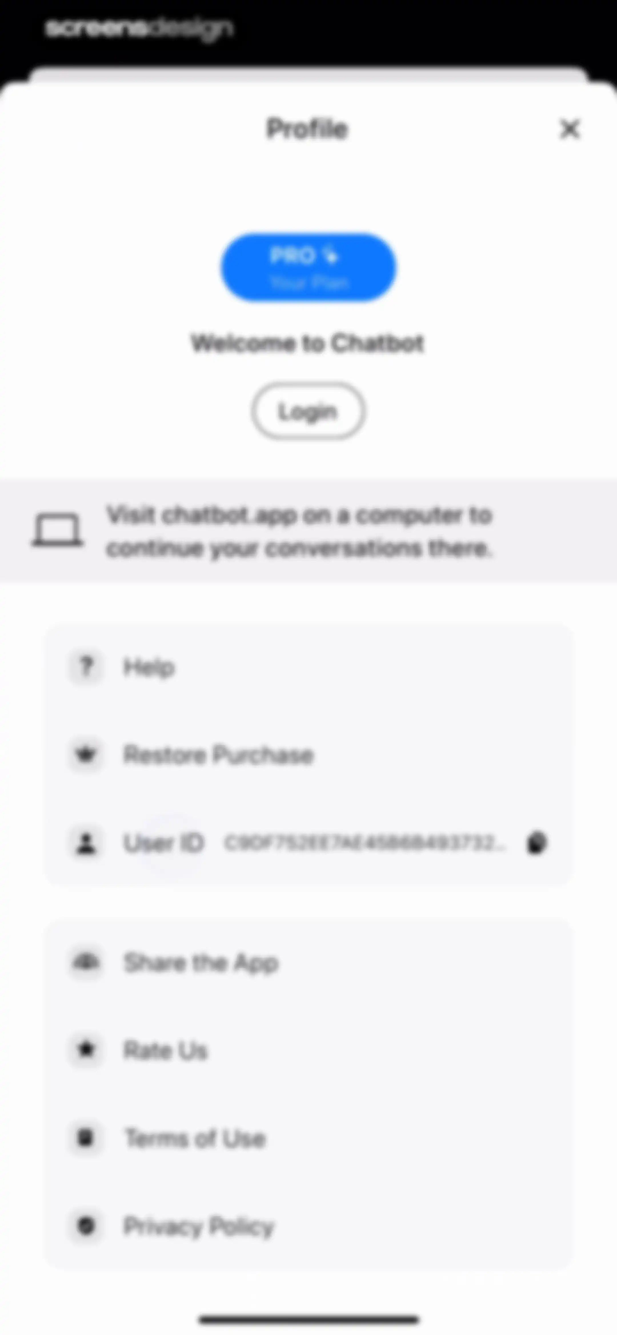 Chatbot App: AI Assistant screen 61