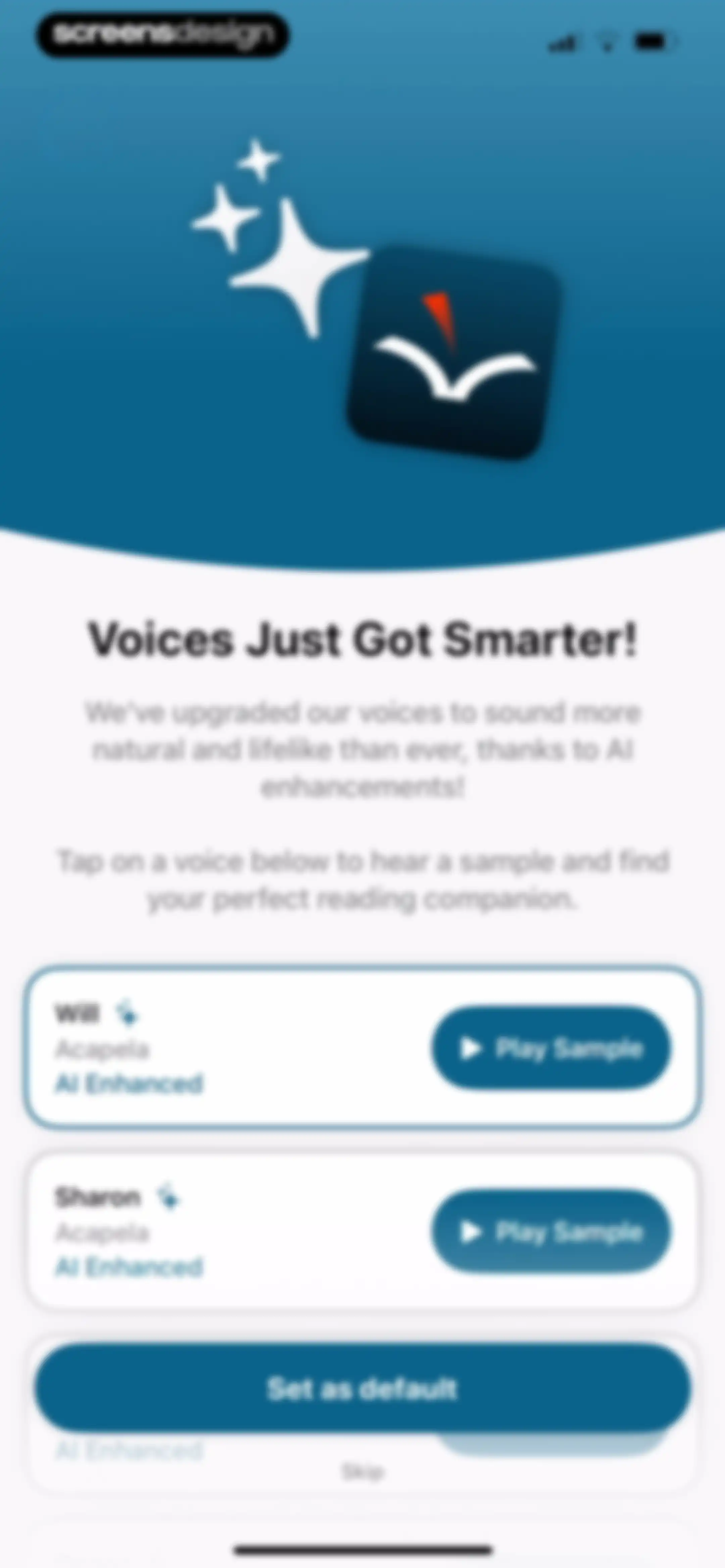 Voice Dream - Natural Reader screen 25