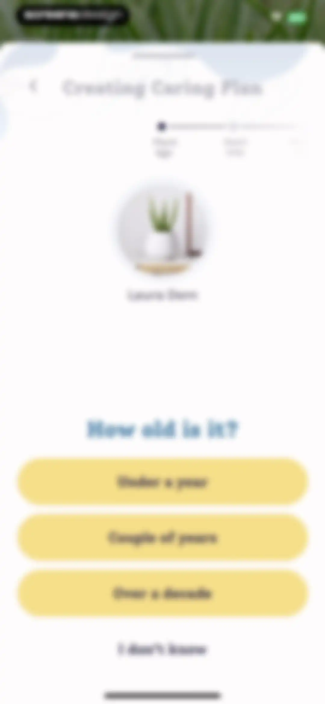 Plant Identifier, Care: Planty screen 32