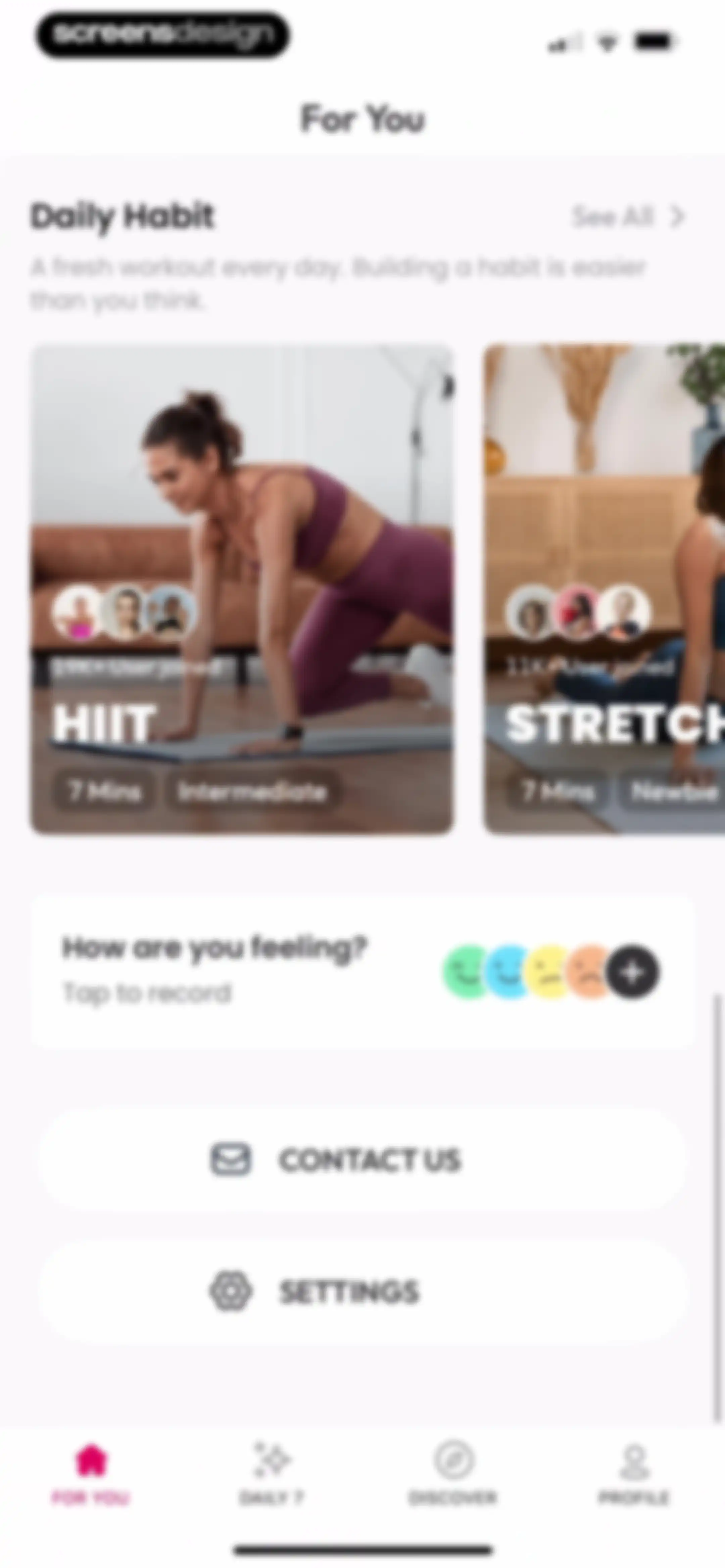 Workout for Women: Home & Gym screen 126