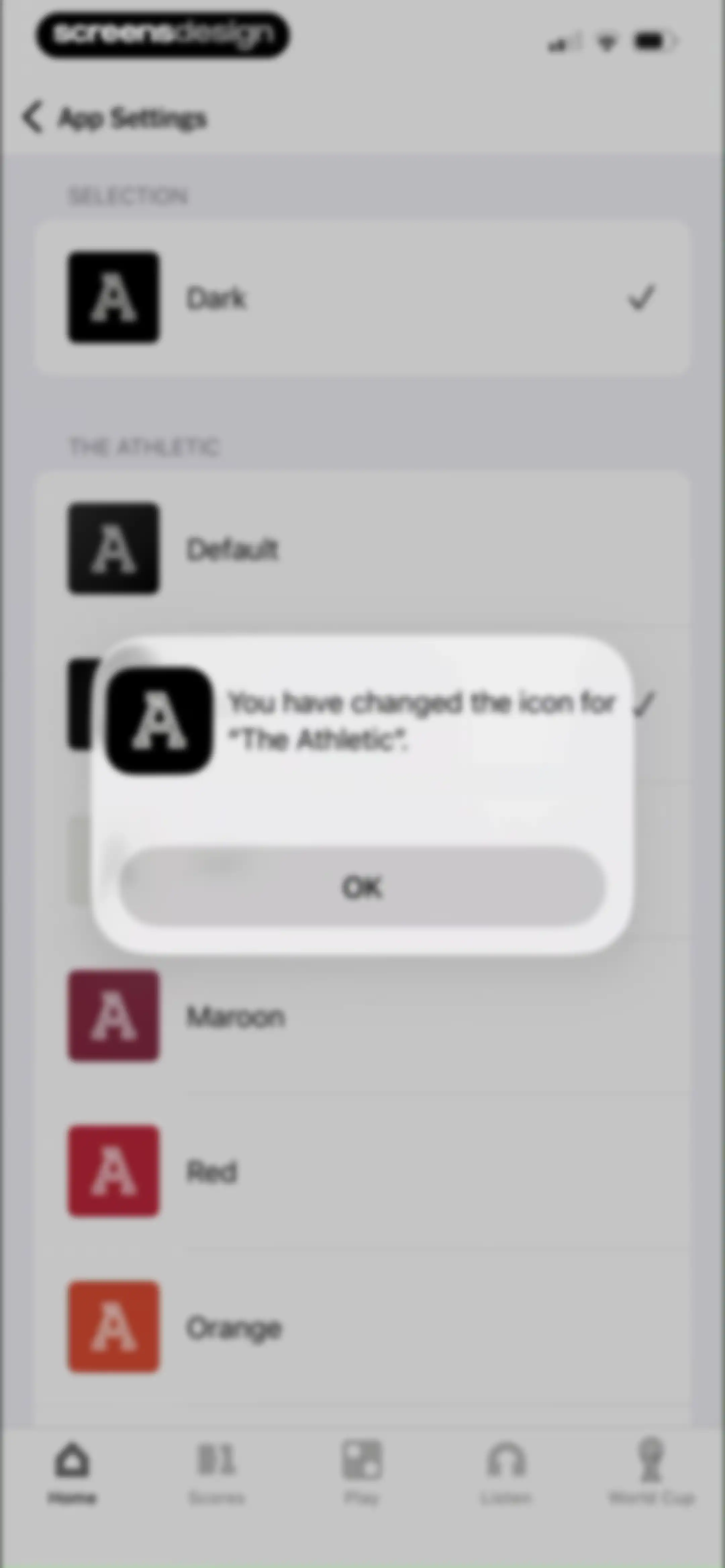 The Athletic: All Sports News screen 137