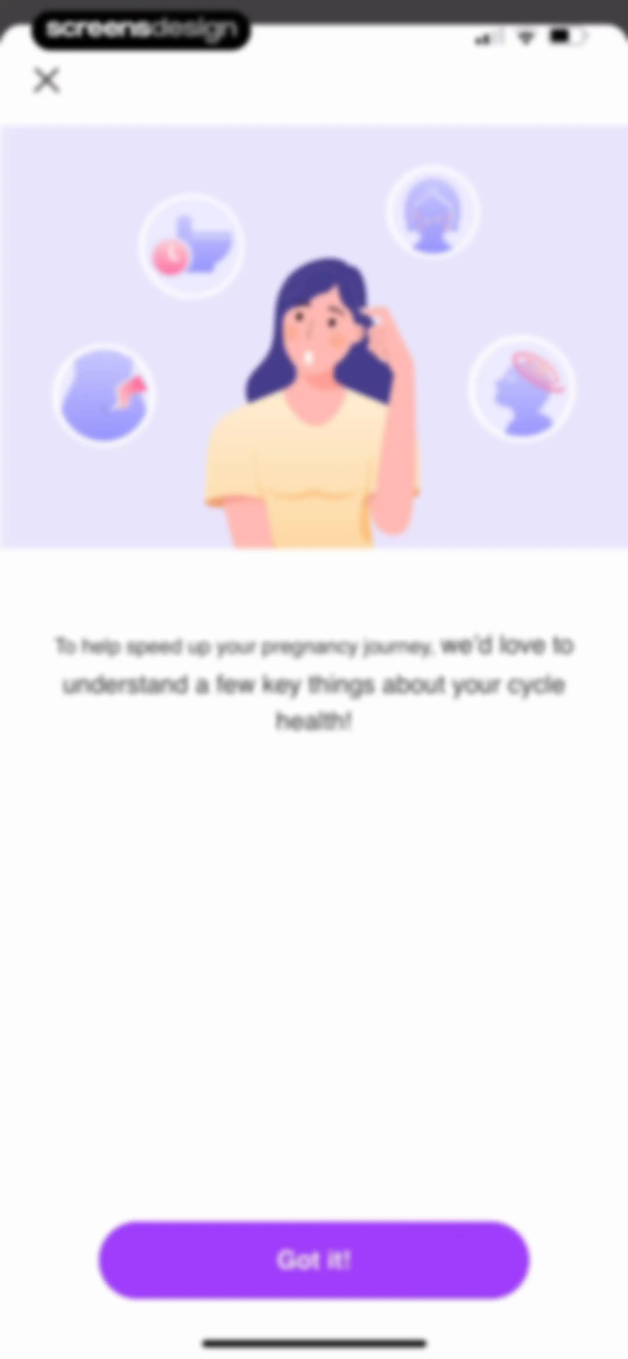Premom-Ovulation Tracker, PCOS screen 119