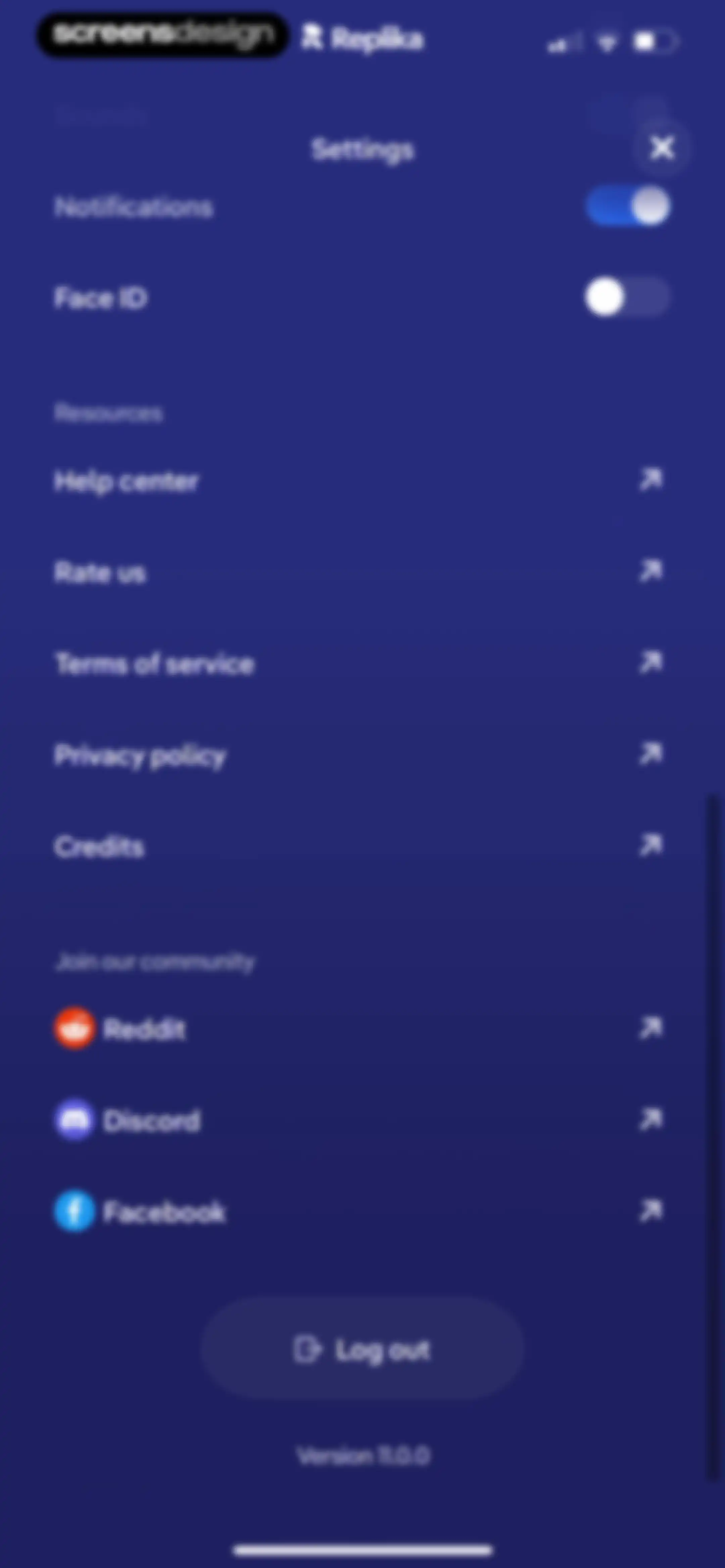 Replika - AI Companion Chat screen 90