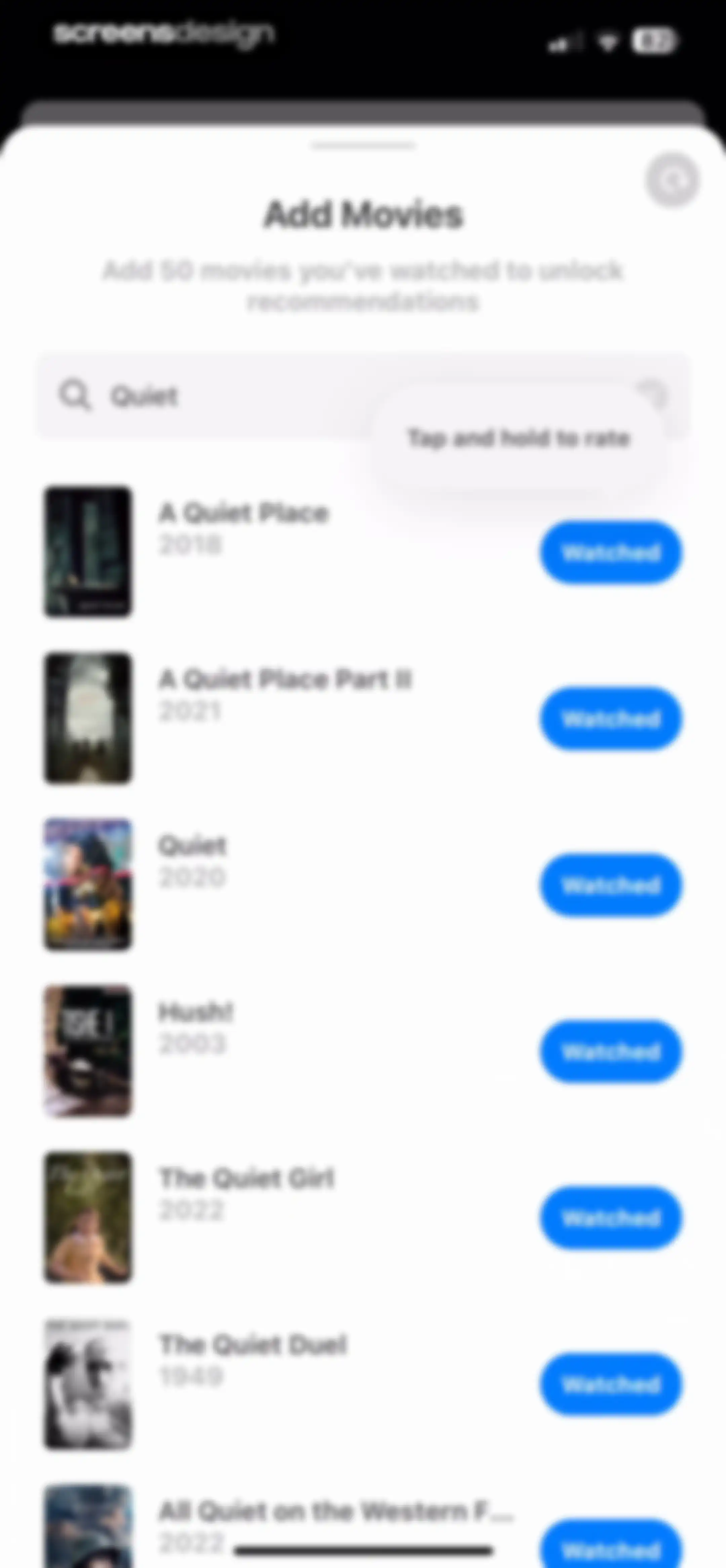 Must for Movies & TV screen 25