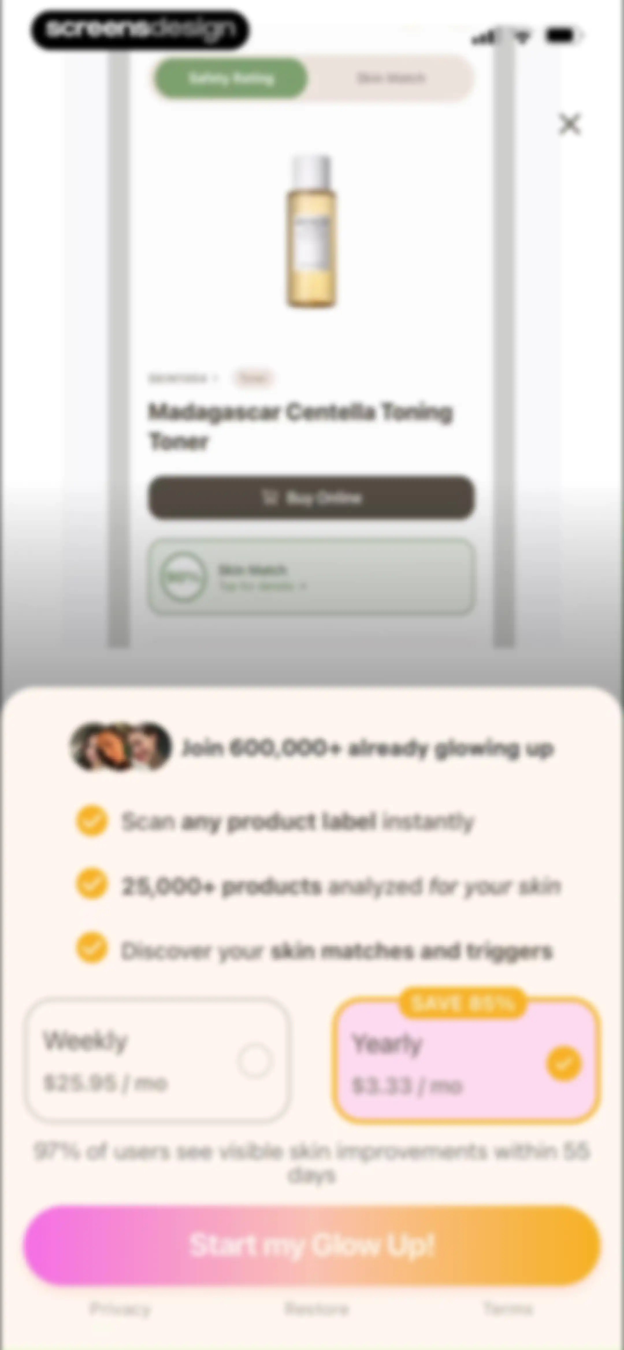 Skan - #1 Skincare App screen 64