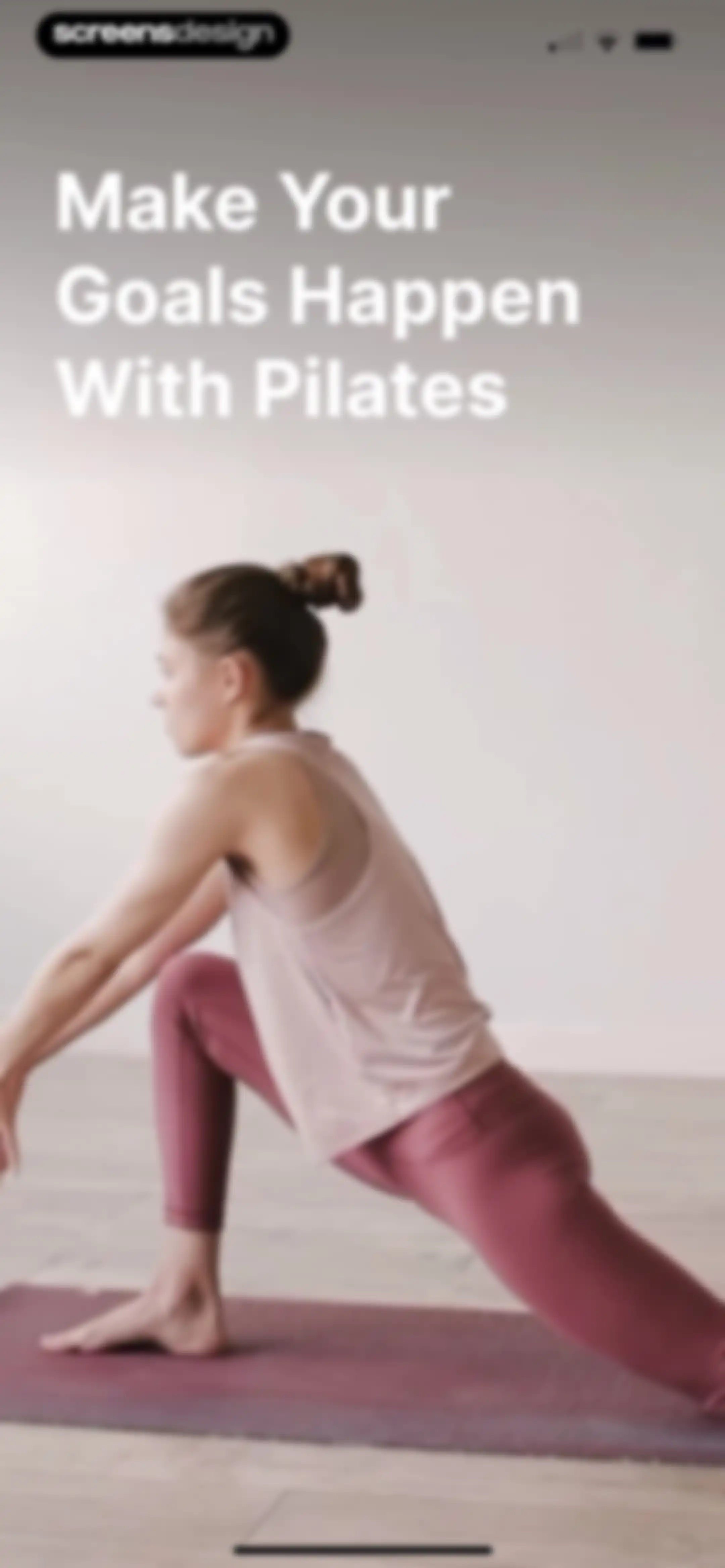 Pilates at Home, Wall Pilates screen 65