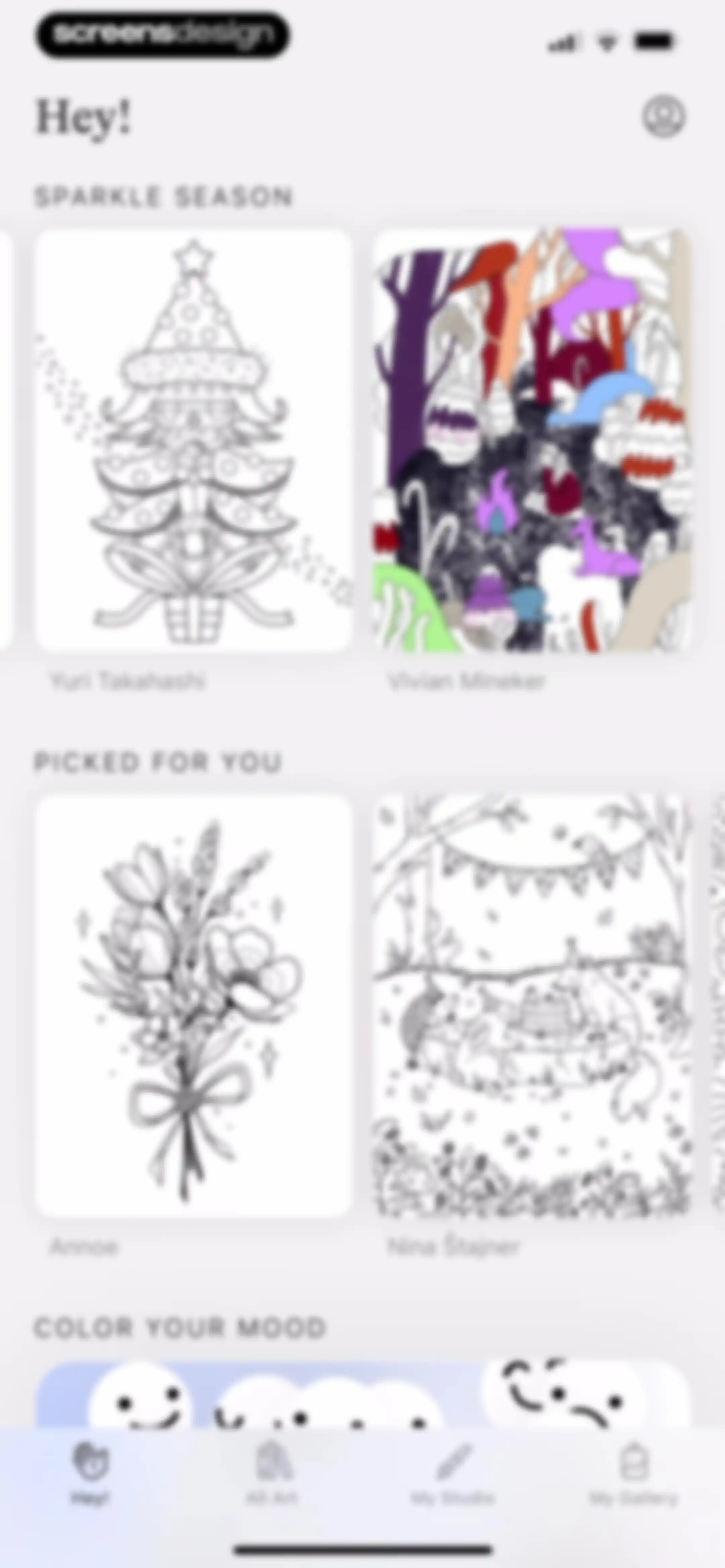 Lake: Coloring Book for Adults screen 63