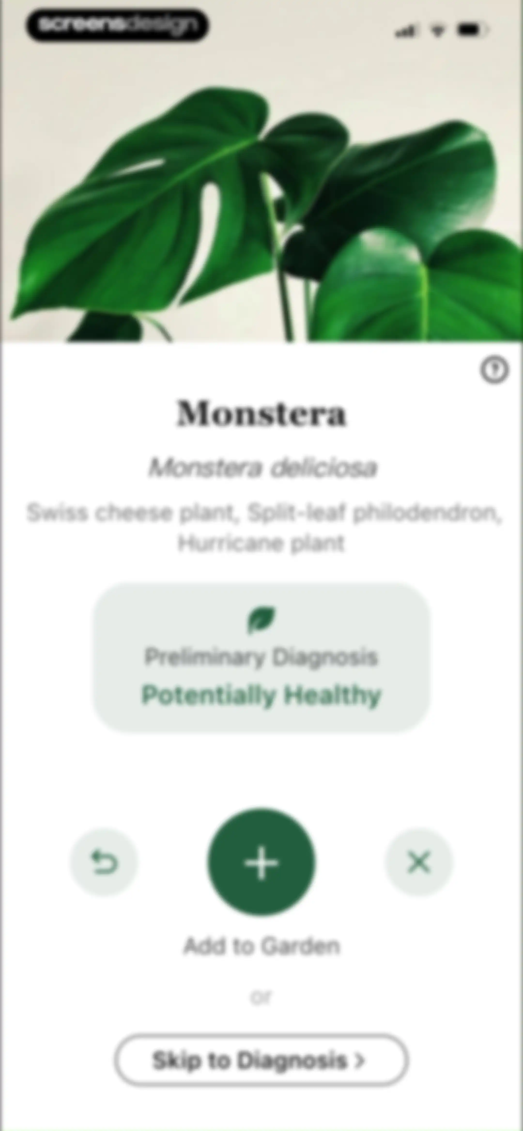 PlantAID:identifier&care guide screen 69