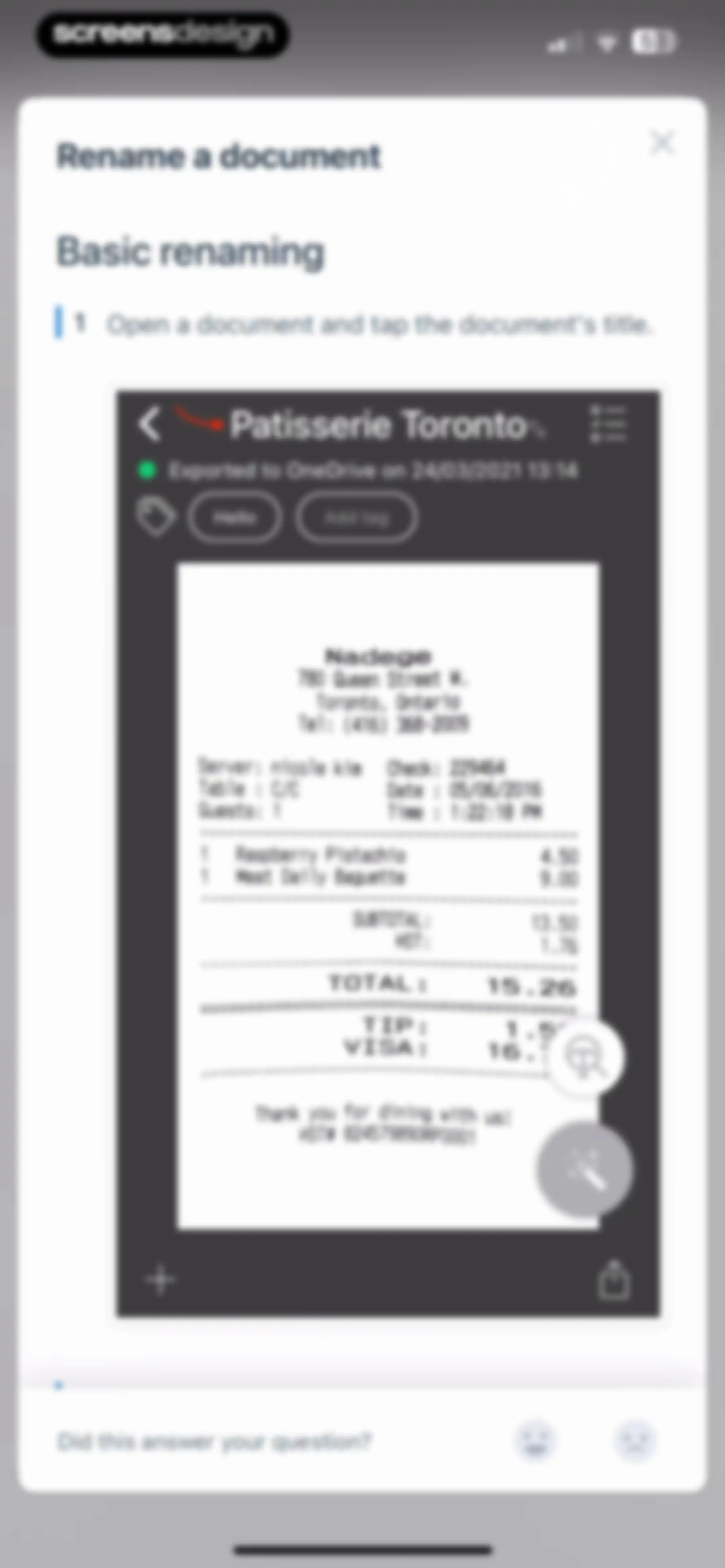 Scanner App: Genius Scan screen 46