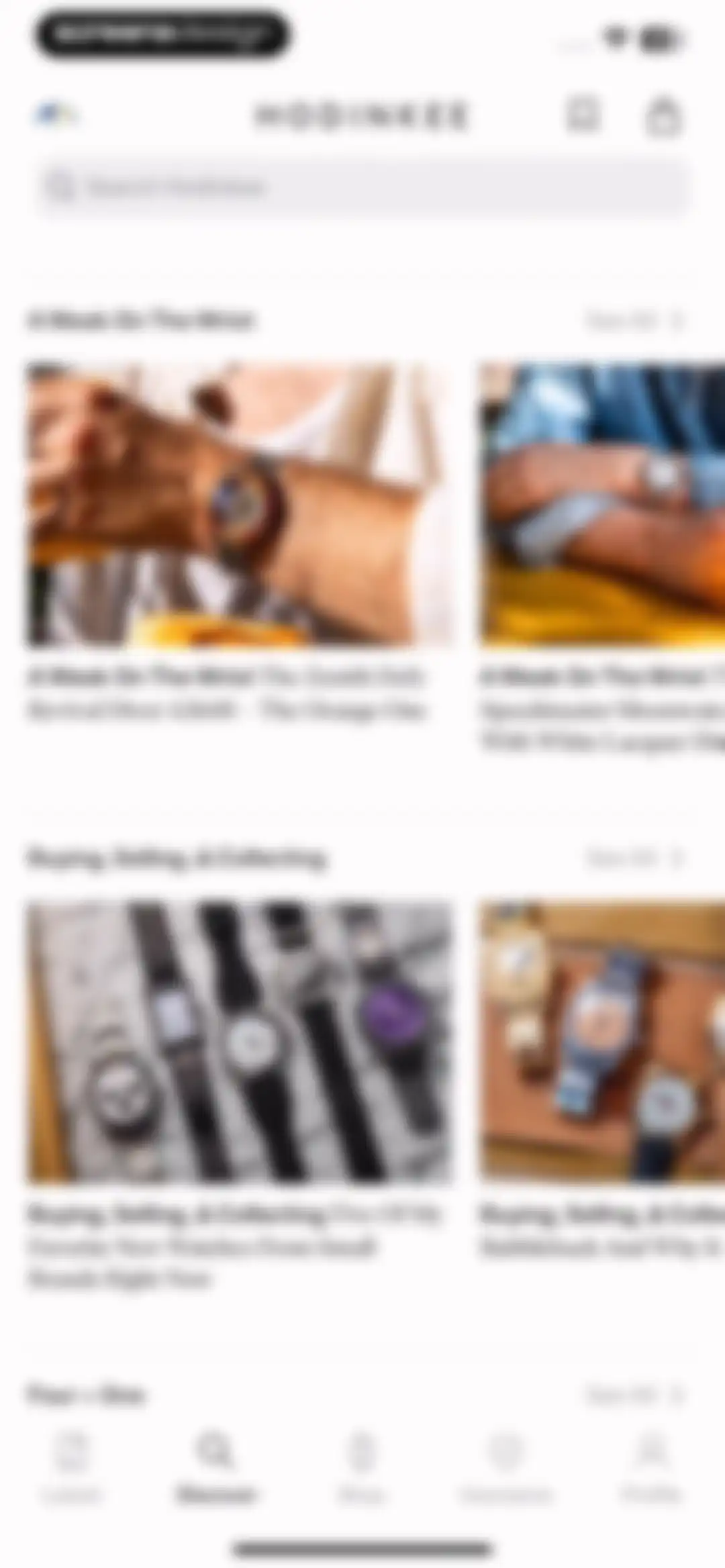Hodinkee: All Things Watches screen 23