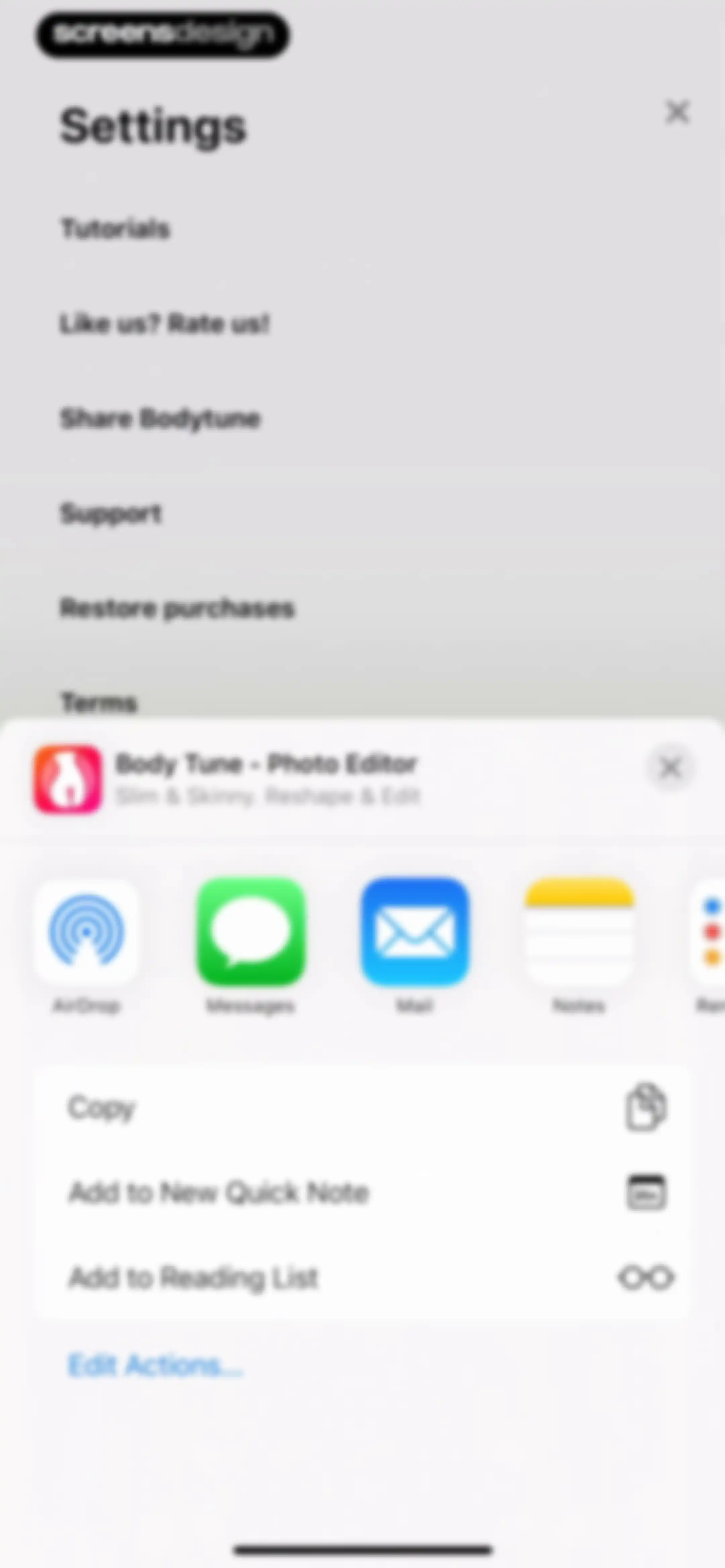 Body Tune - Face Photo Editor screen 62