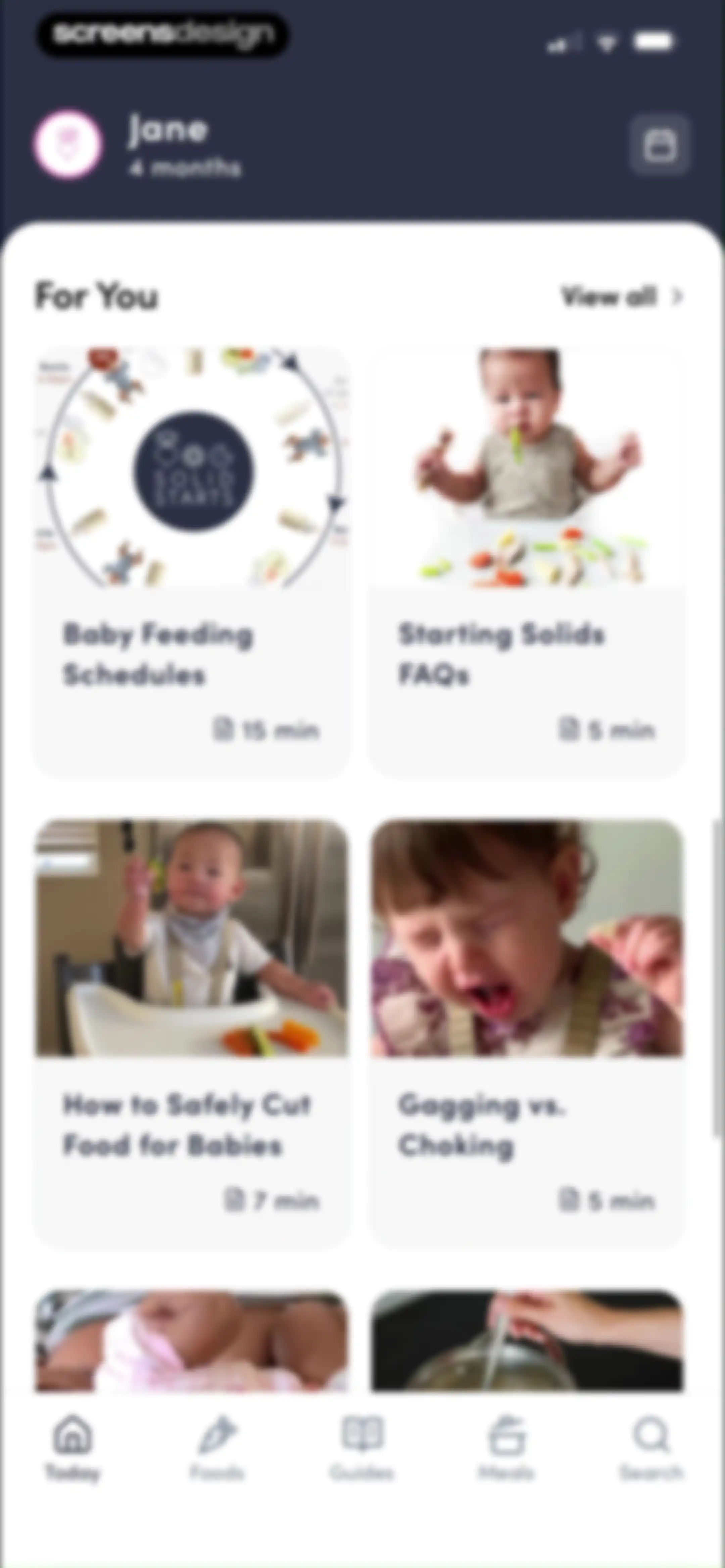 Solid Starts: Baby First Foods screen 118