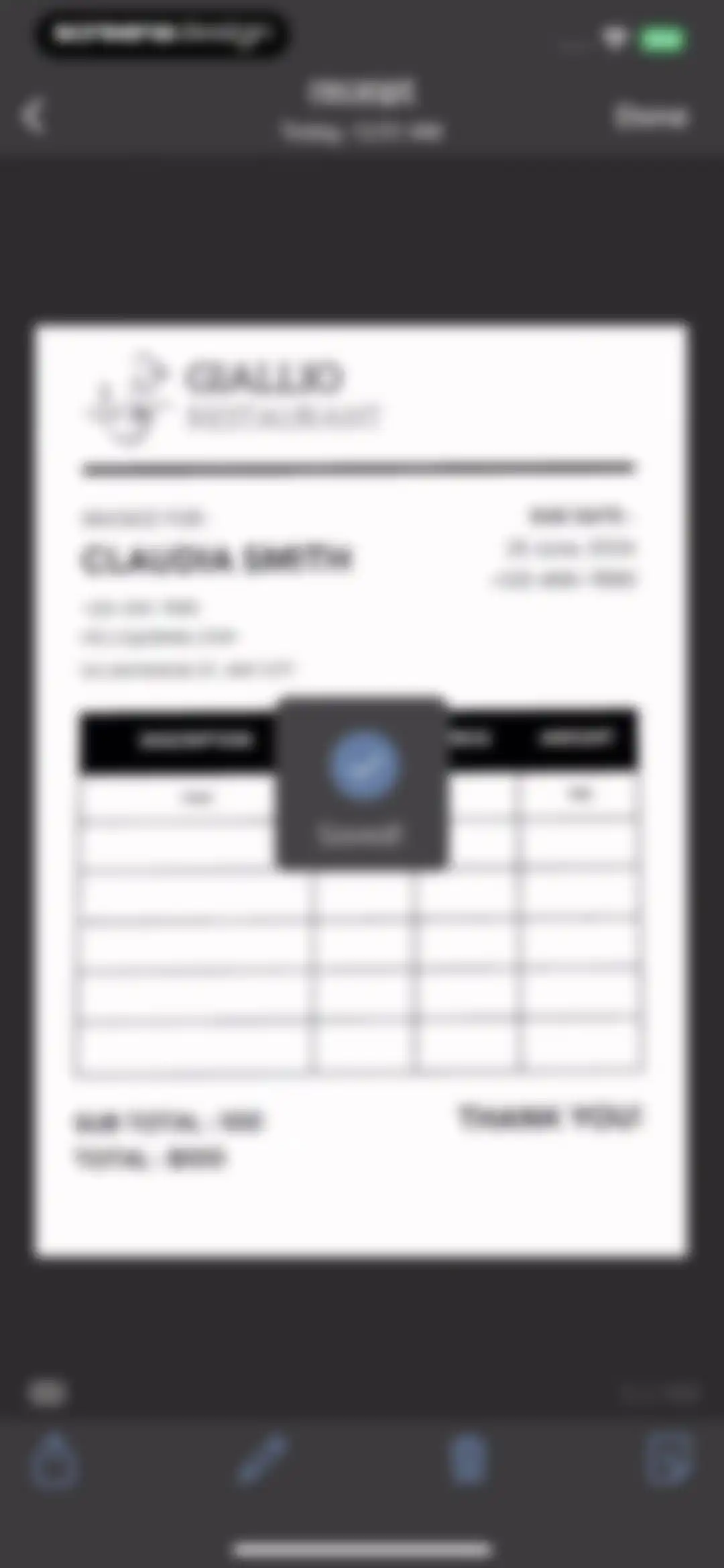 TurboScan™: document scanner screen 16