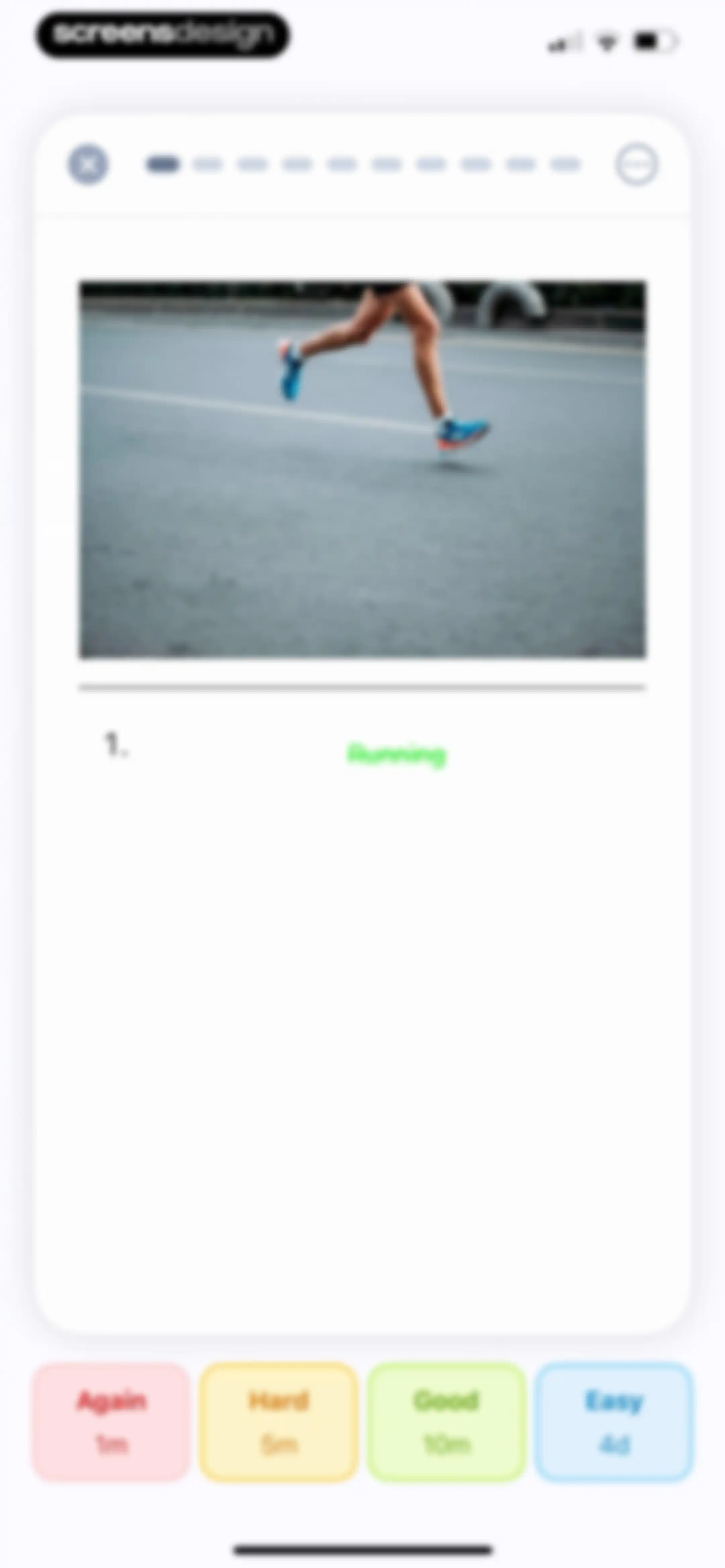 Mopiq: AI Flashcards Learning screen 55