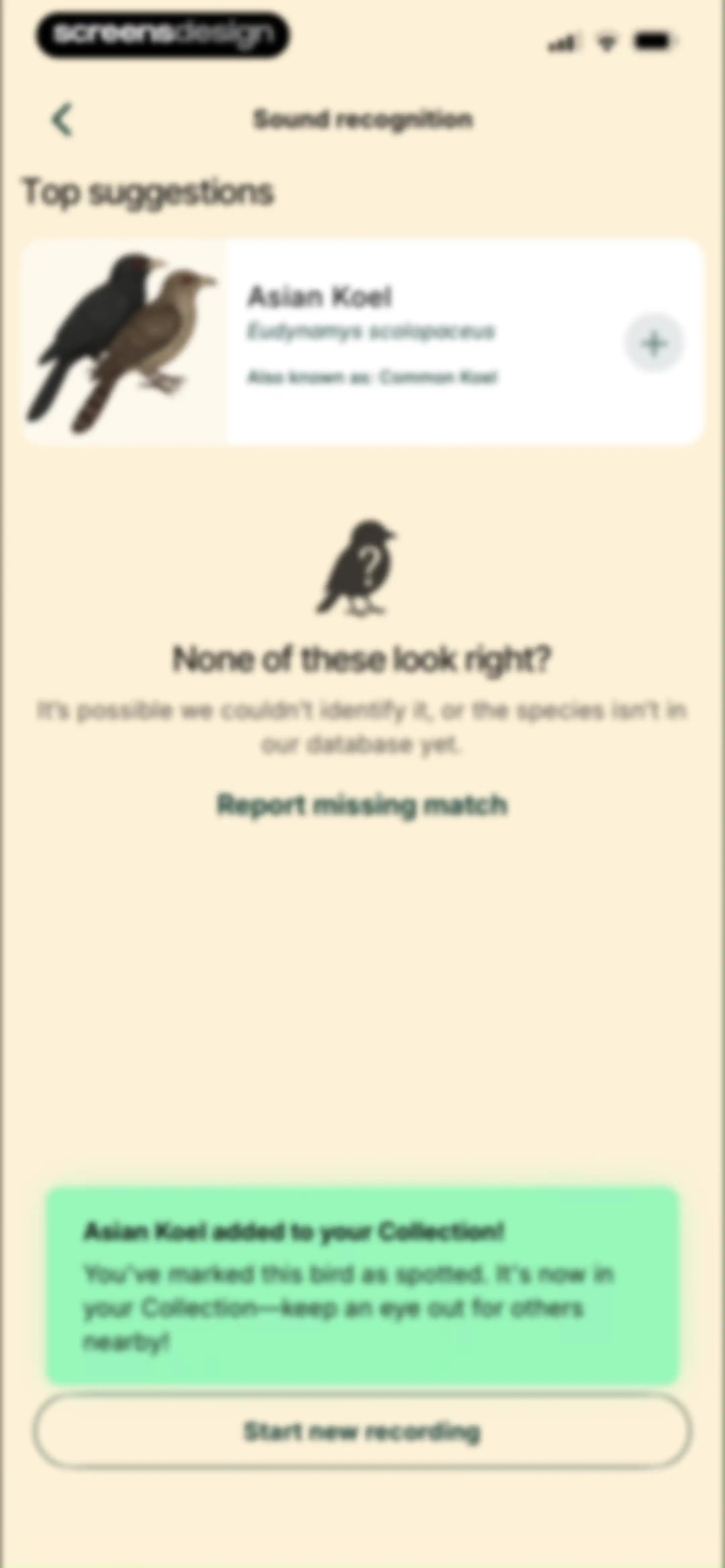 Birdbuddy: ID & Collect Birds screen 43