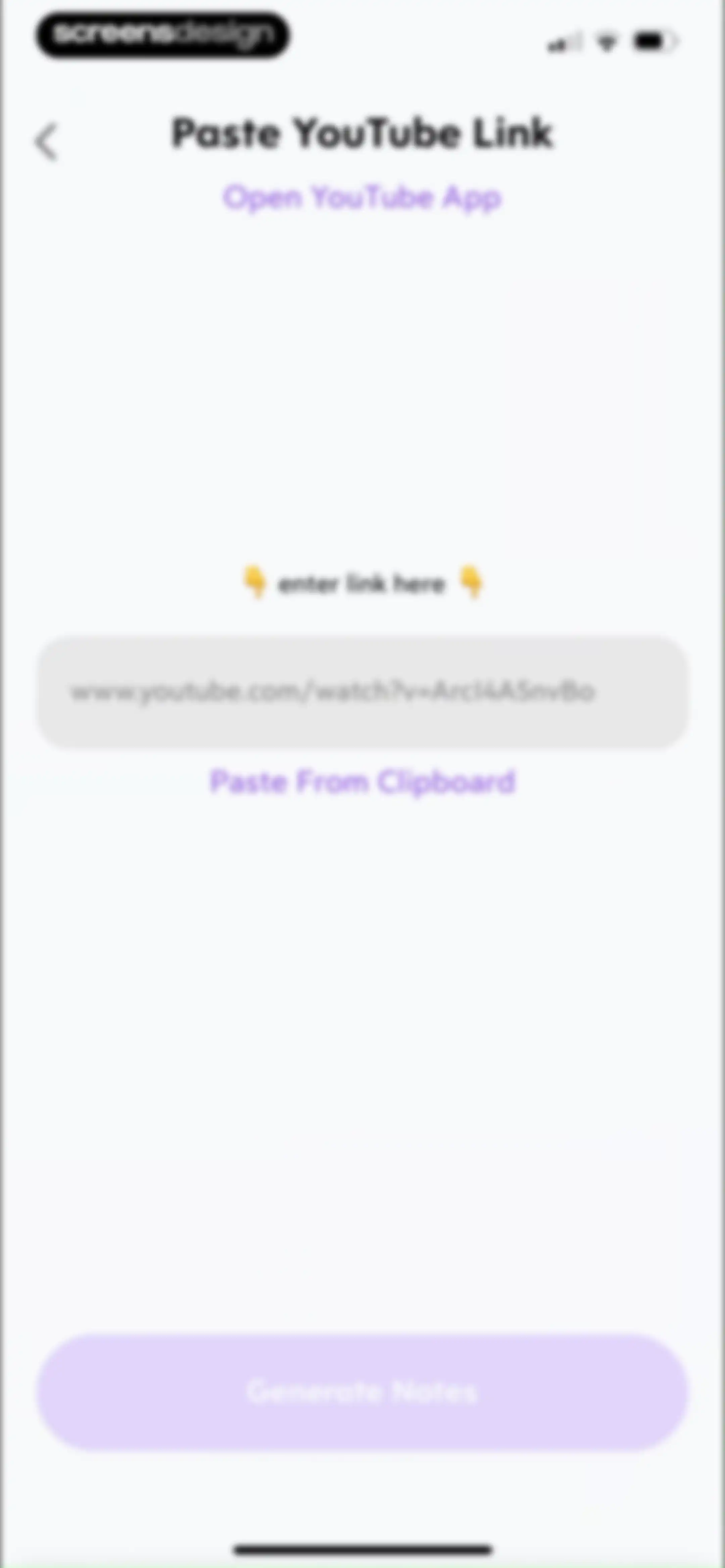 Turbo AI - Notetaker screen 60