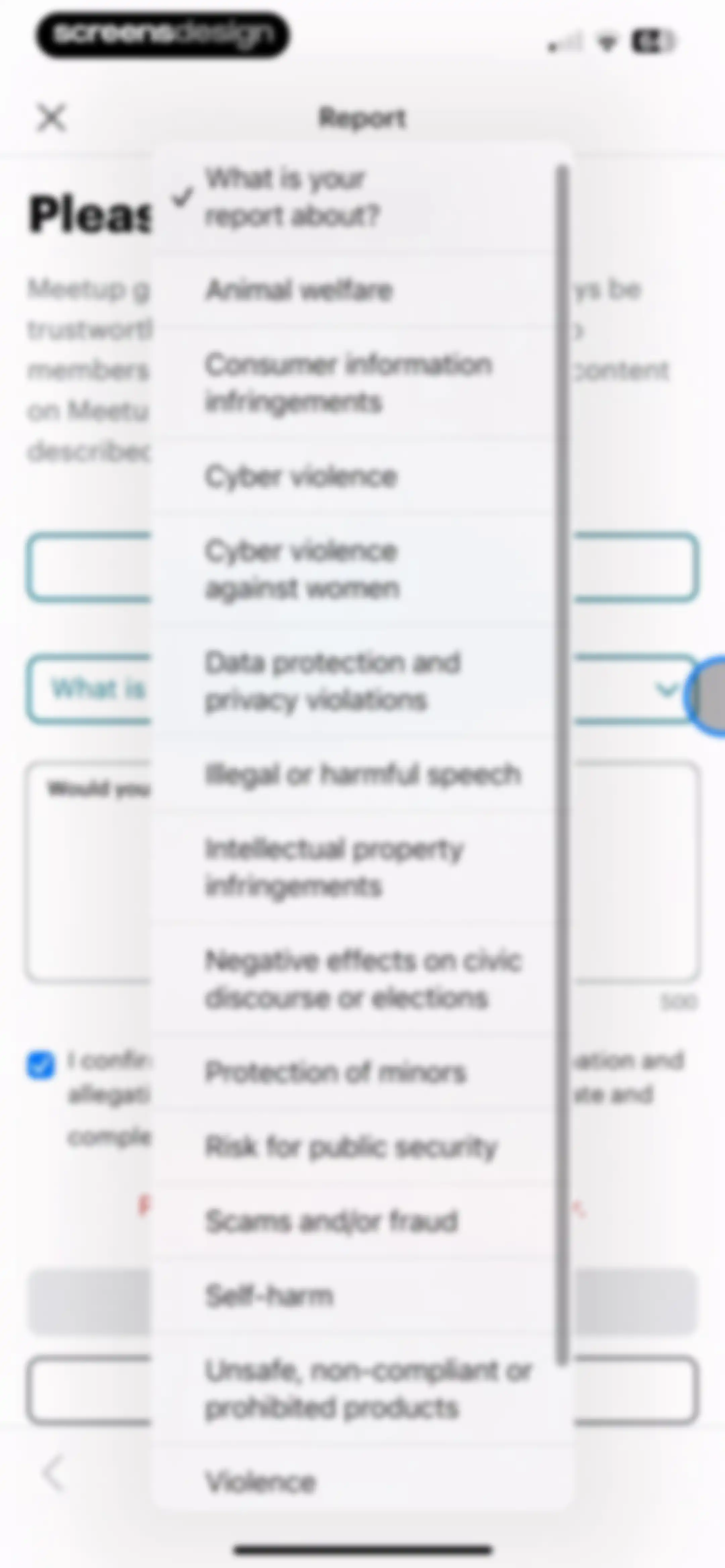 Meetup: Social Events & Groups screen 46