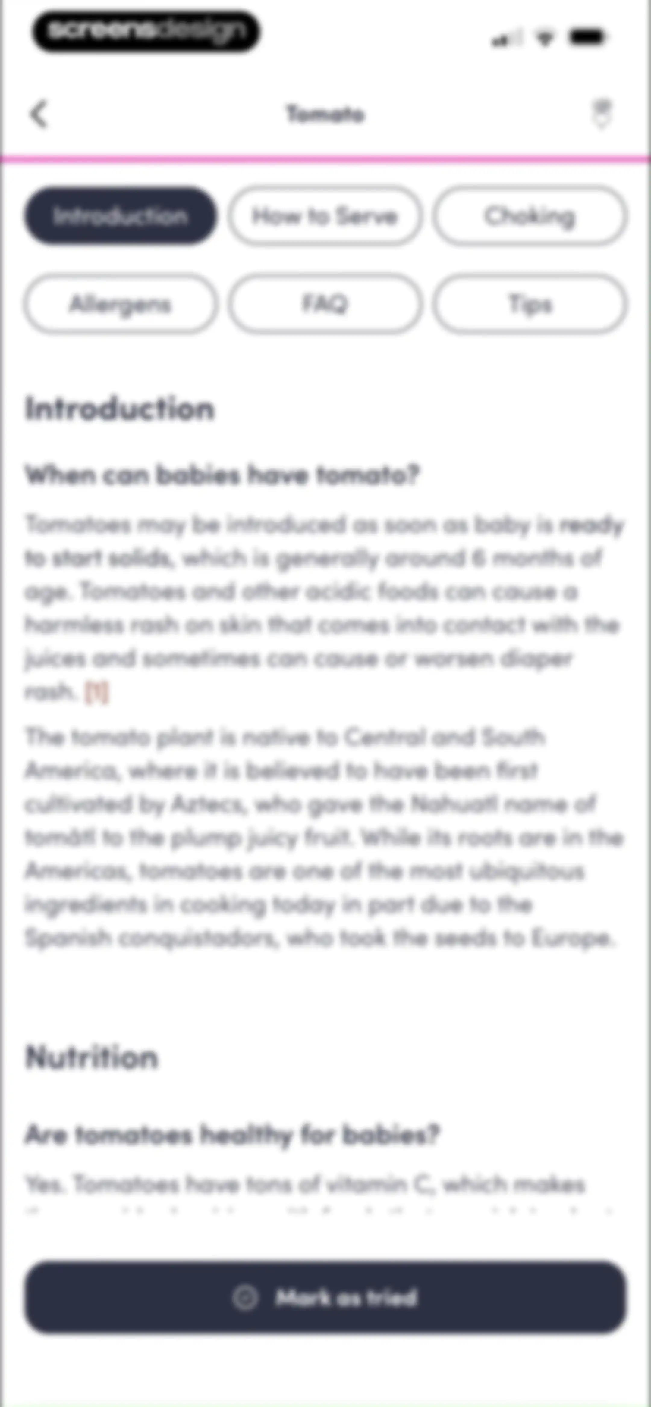 Solid Starts: Baby First Foods screen 129