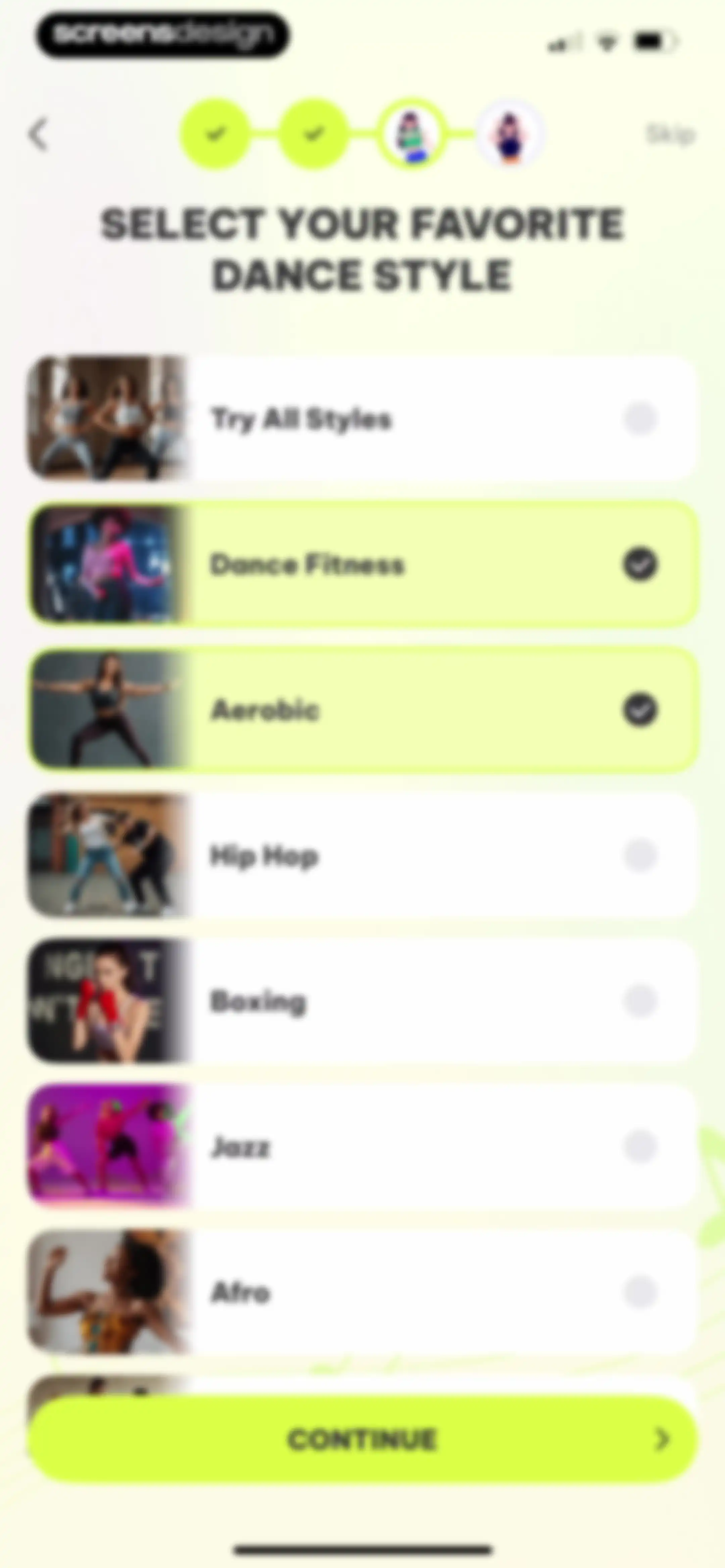 Dancefitme: Fun weight loss screen 20