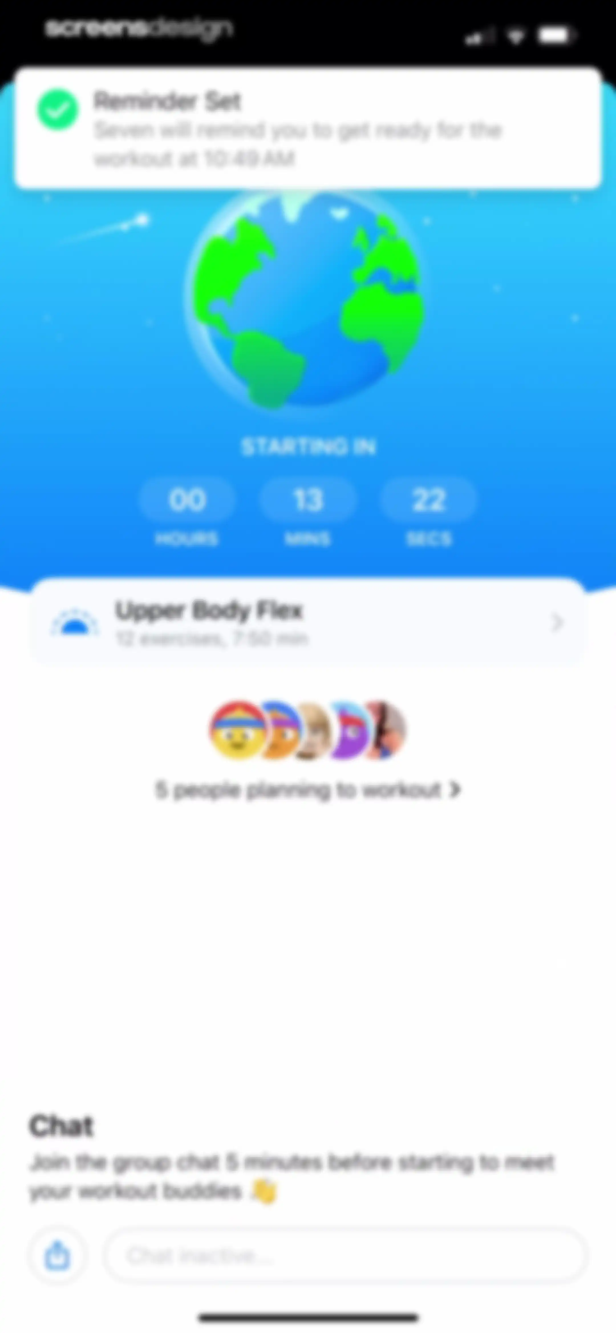 Seven: 7 Minute Workout screen 90