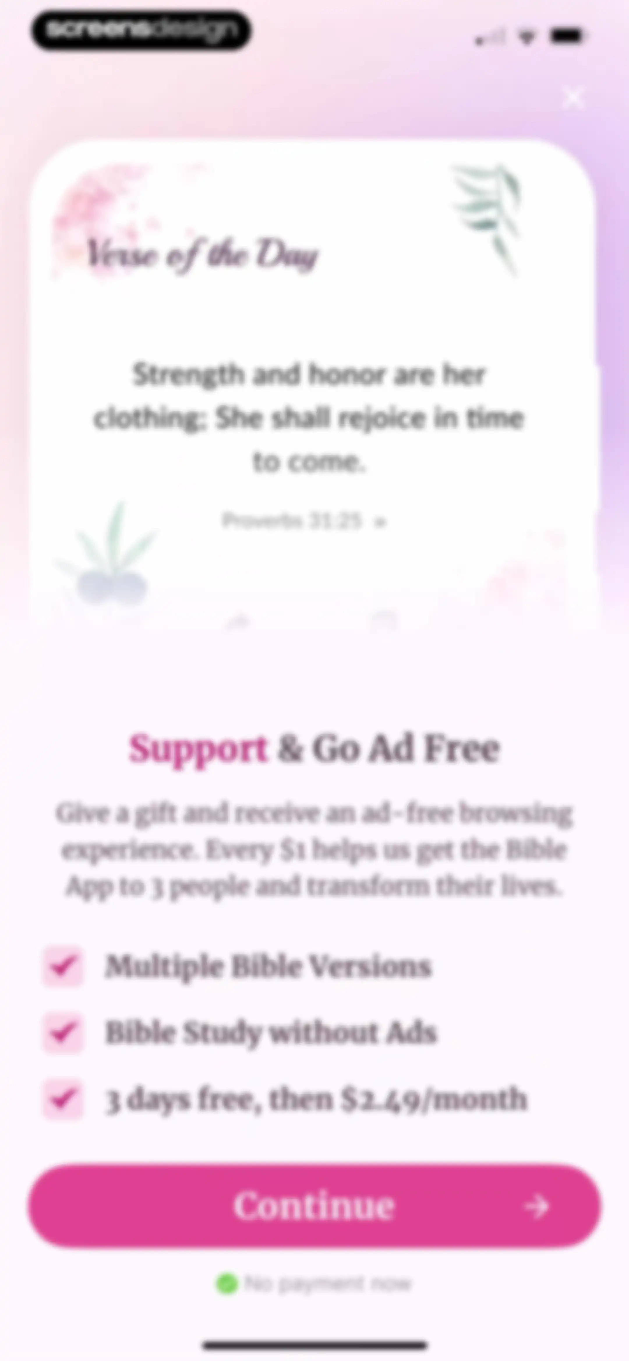 Bible For Women. screen 76