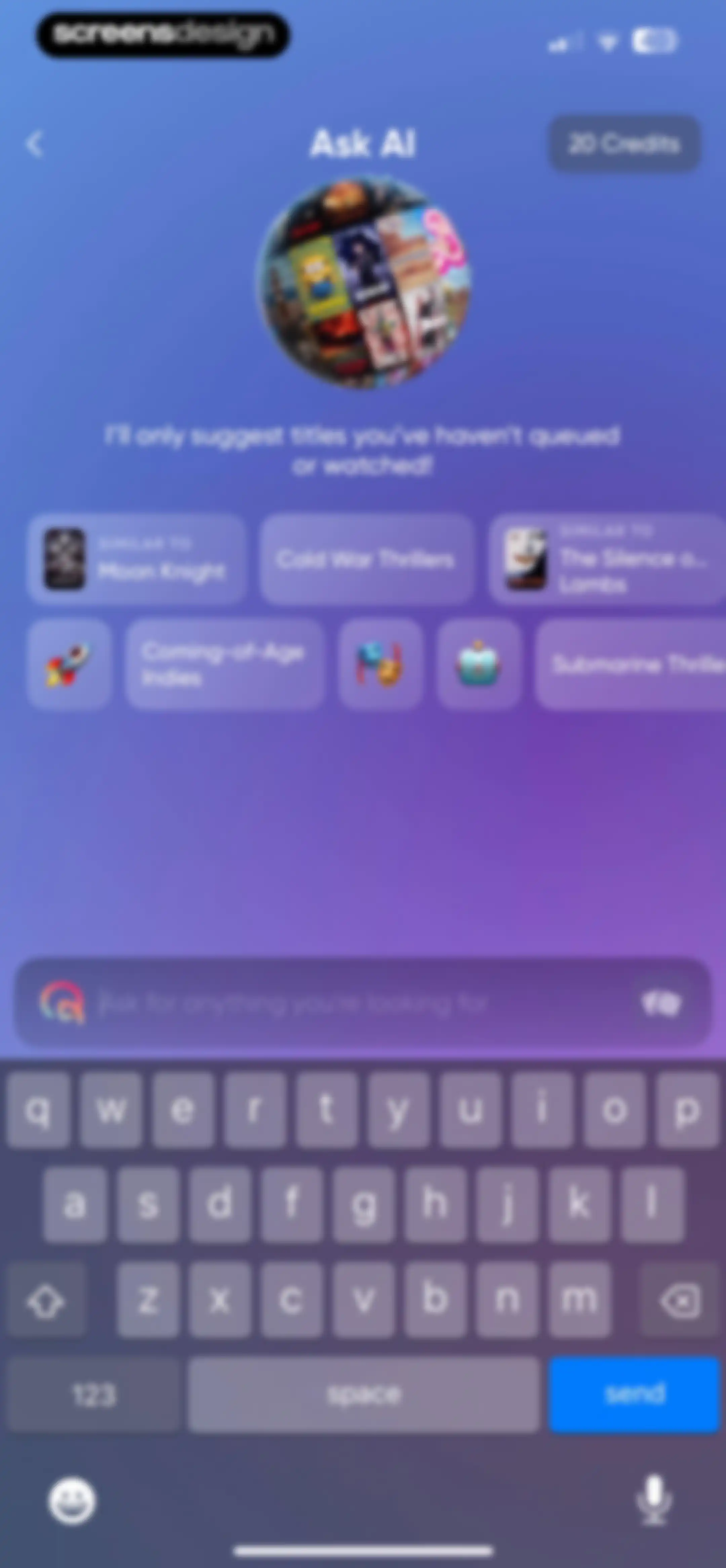 Queue - Find Movies & Shows screen 110