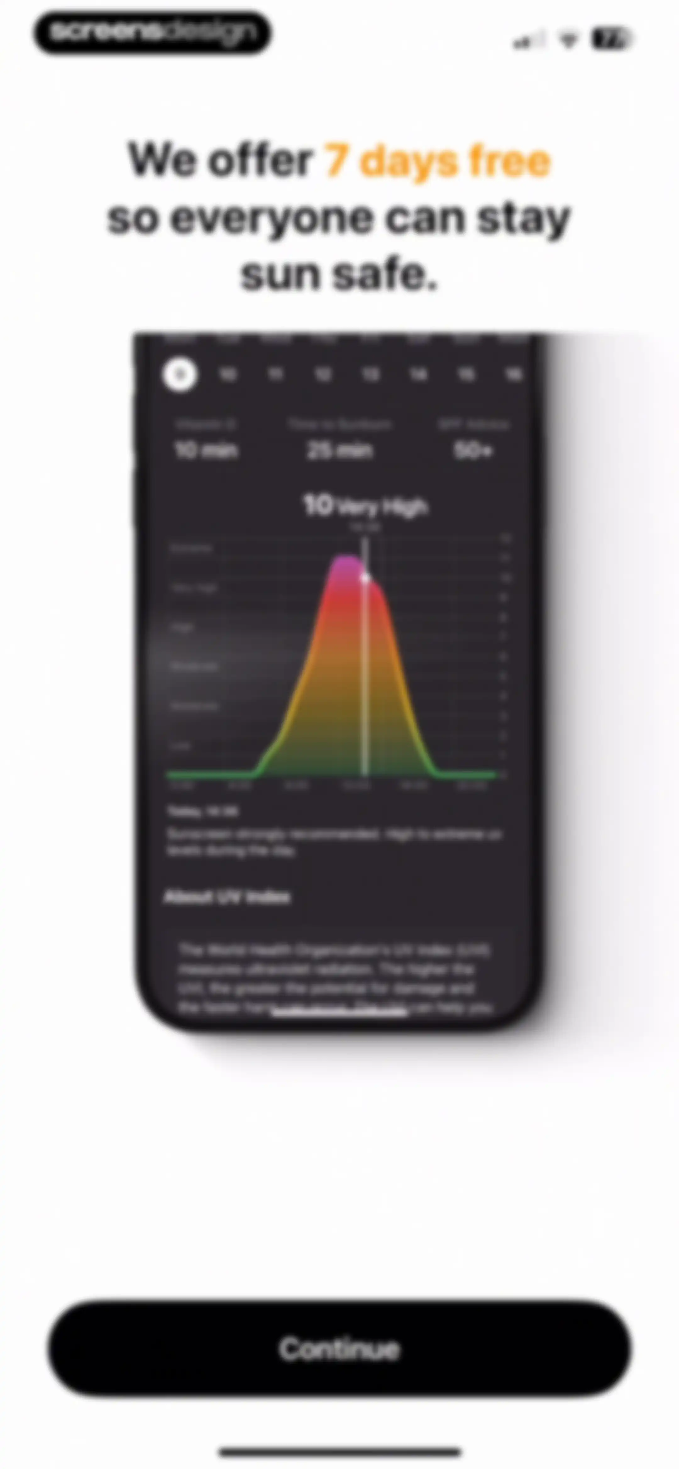 SunSafe: UV Index & Tanning screen 23