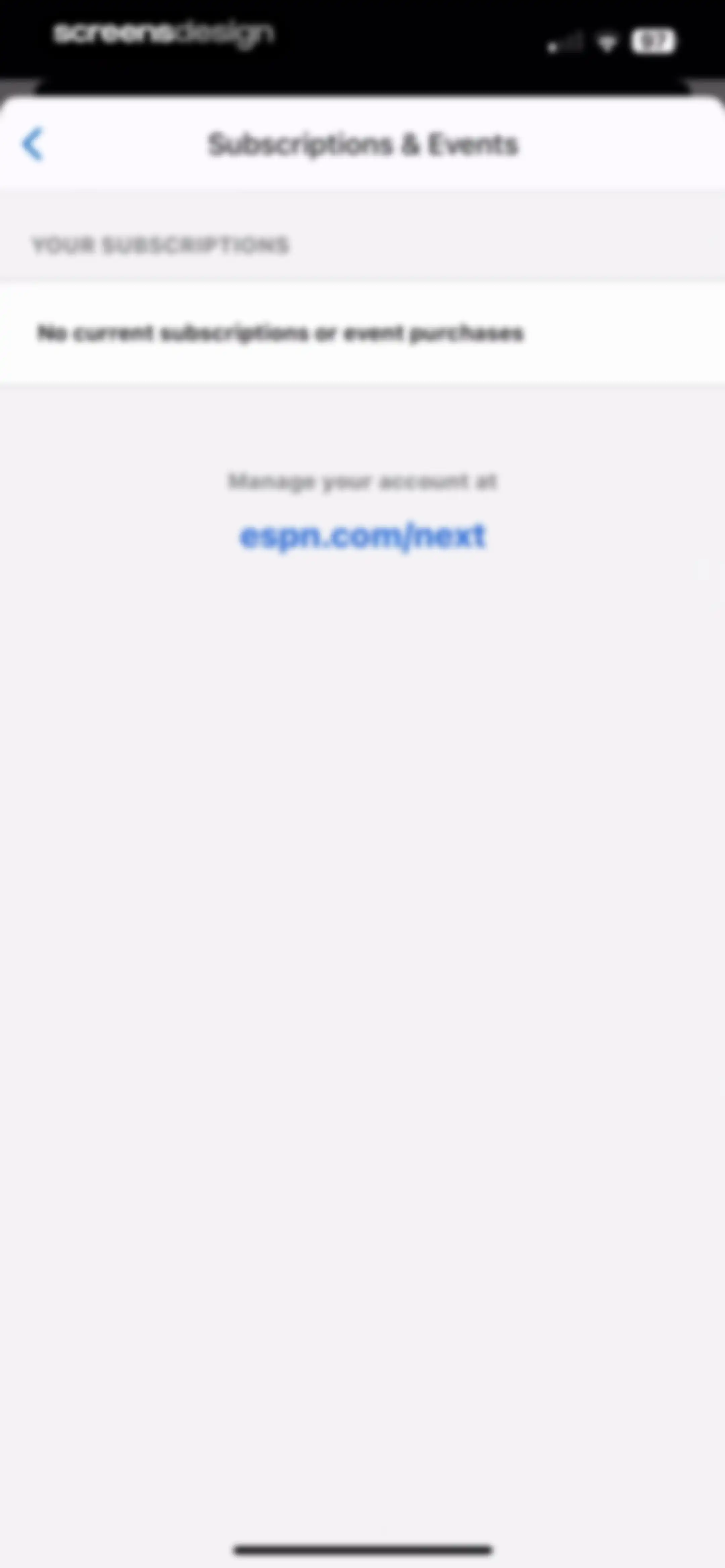 ESPN: Live Sports & Scores screen 124