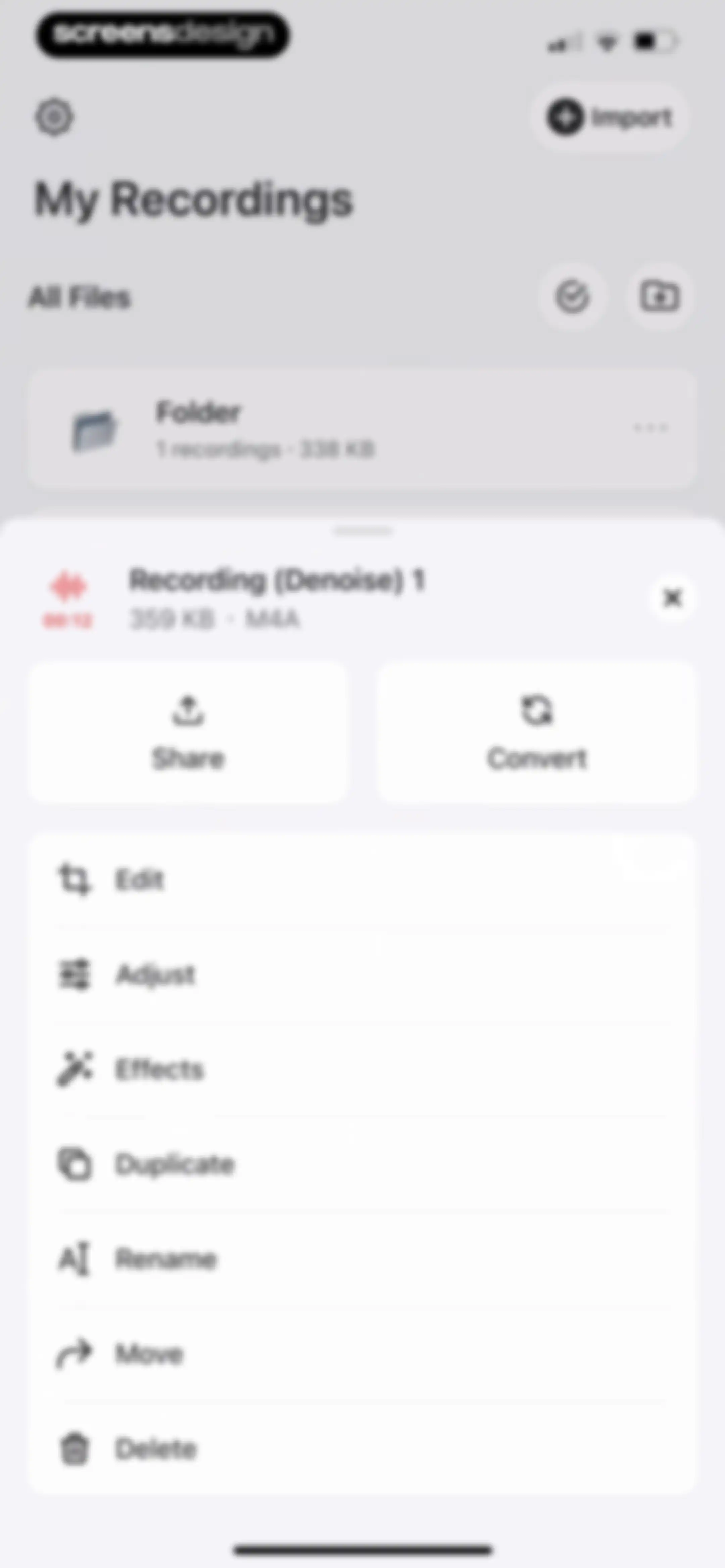 Voice Recorder — Audio Memos screen 53