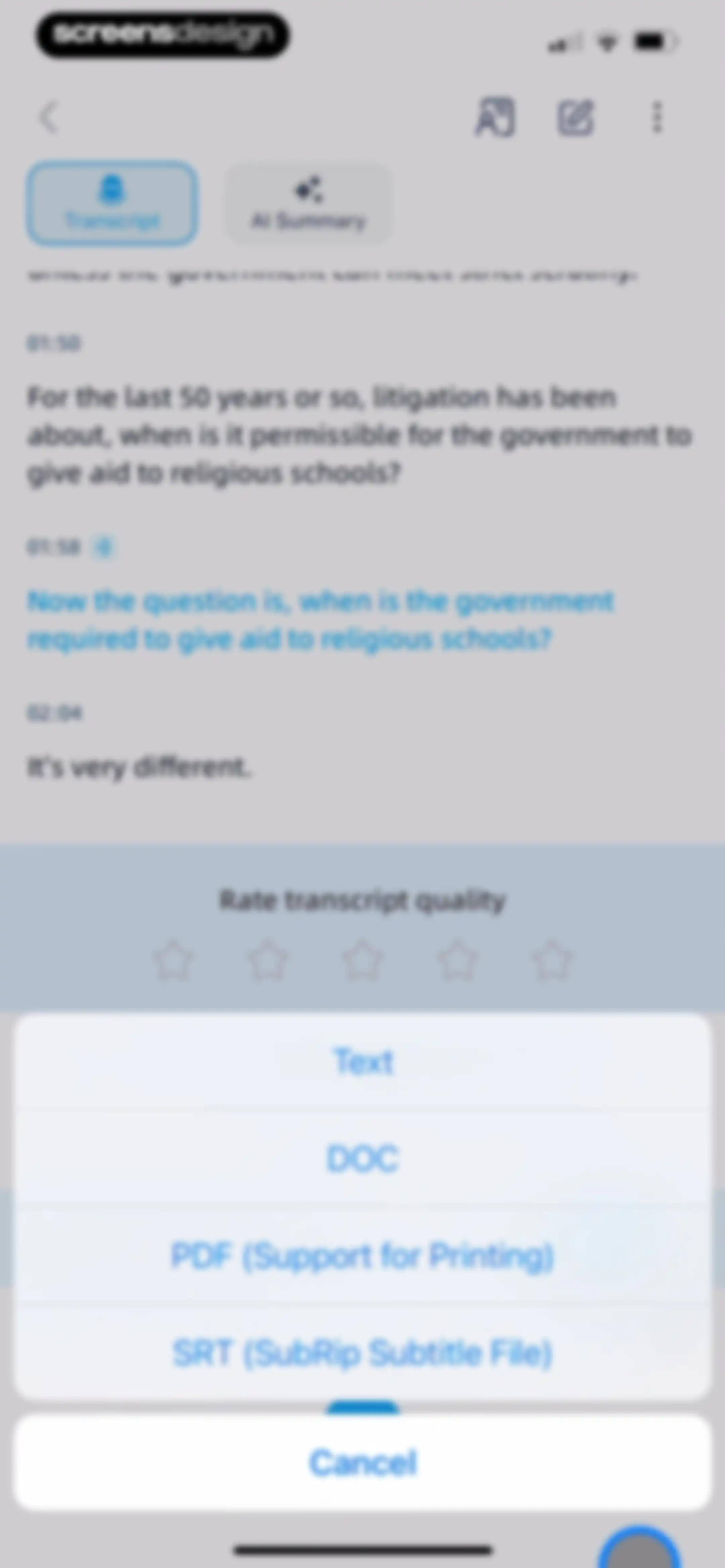 iRecord: Transcribe Voice Memo screen 52