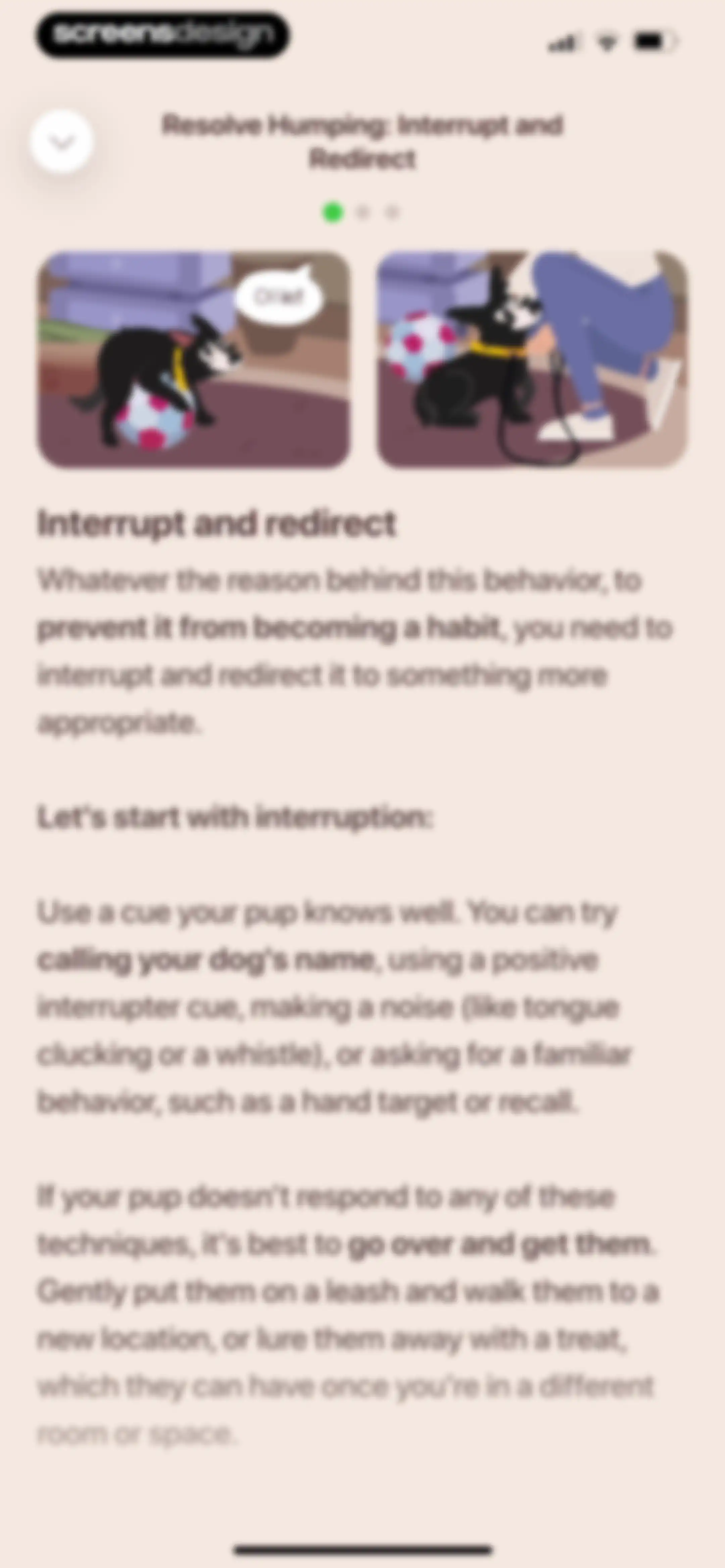 Woofz - Puppy and Dog Training screen 104