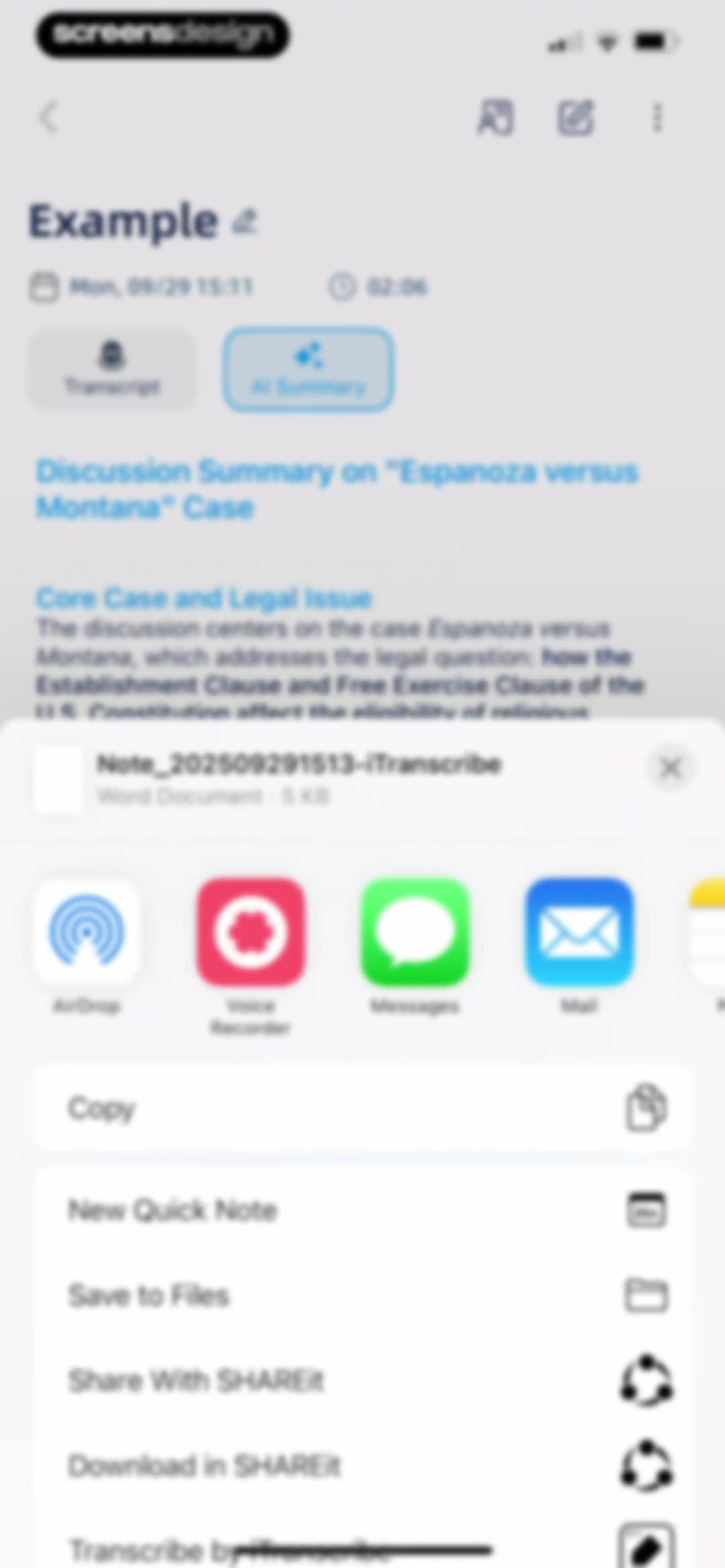 iTranscribe - Audio to Text screen 34
