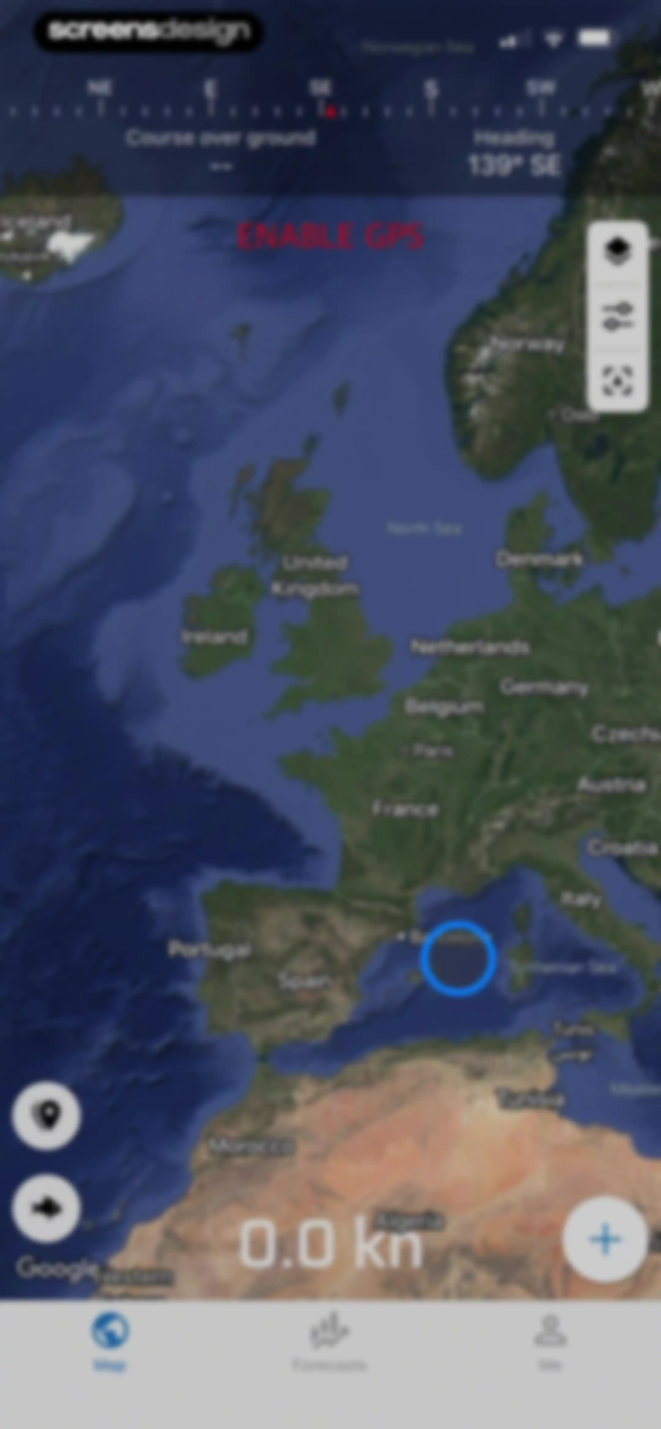 Fishing Points: Map & Forecast screen 19