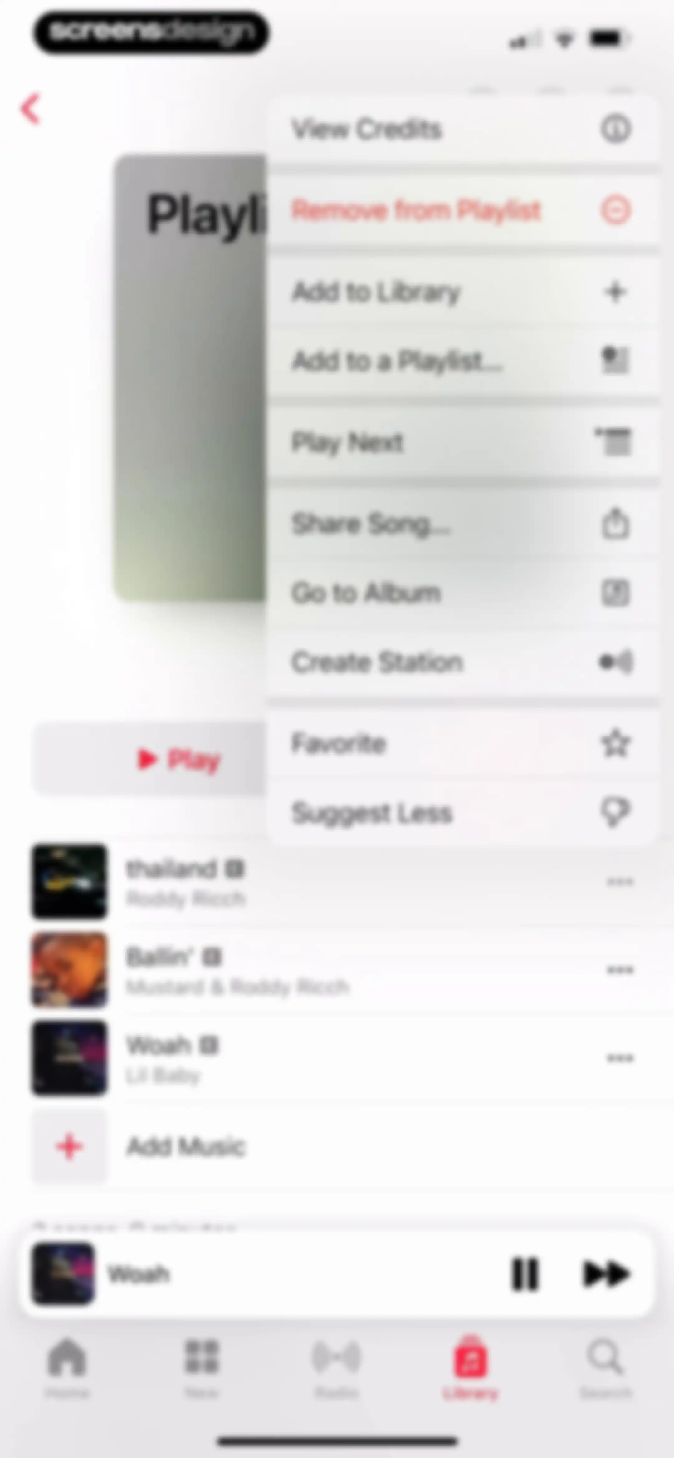 Apple Music screen 96