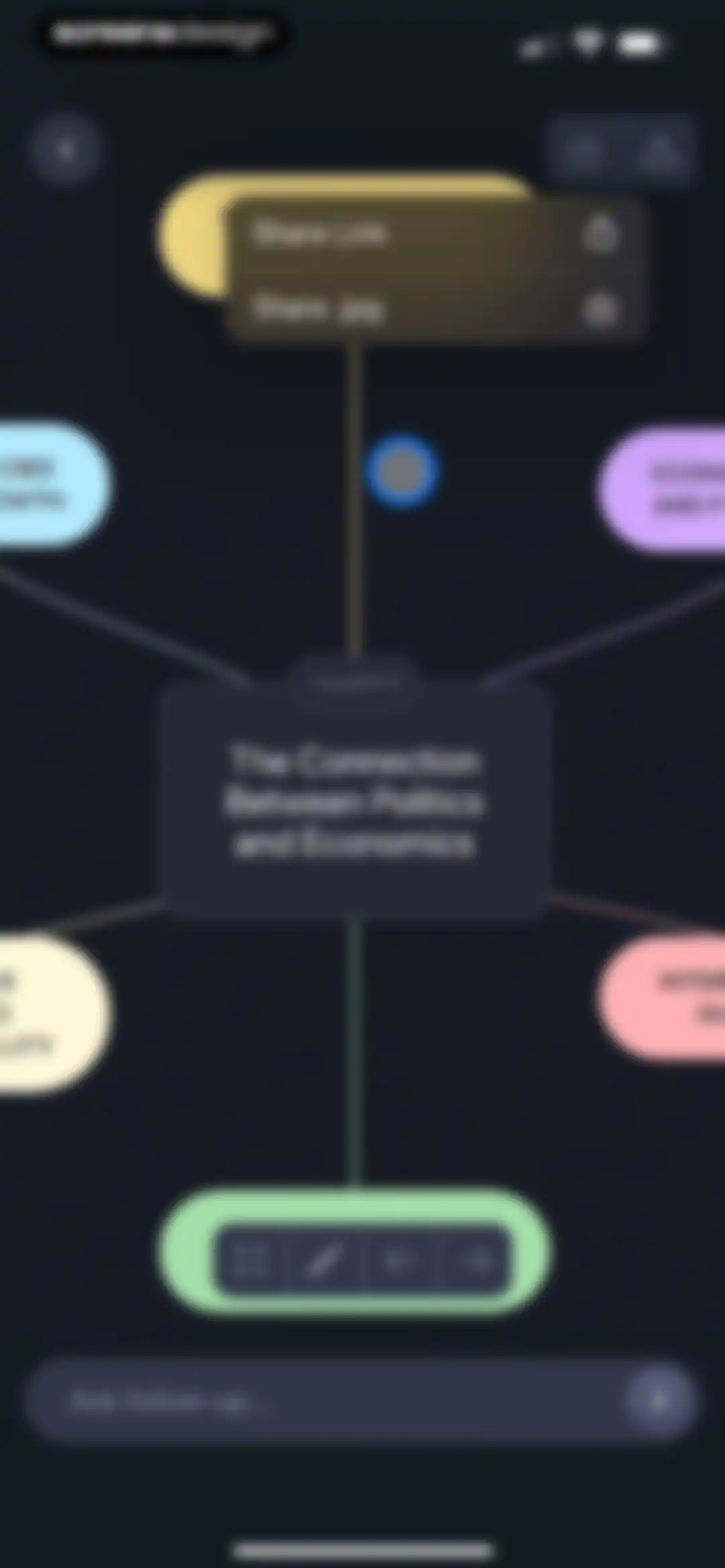 VisualMind: AI MindMap/Chatbot screen 35