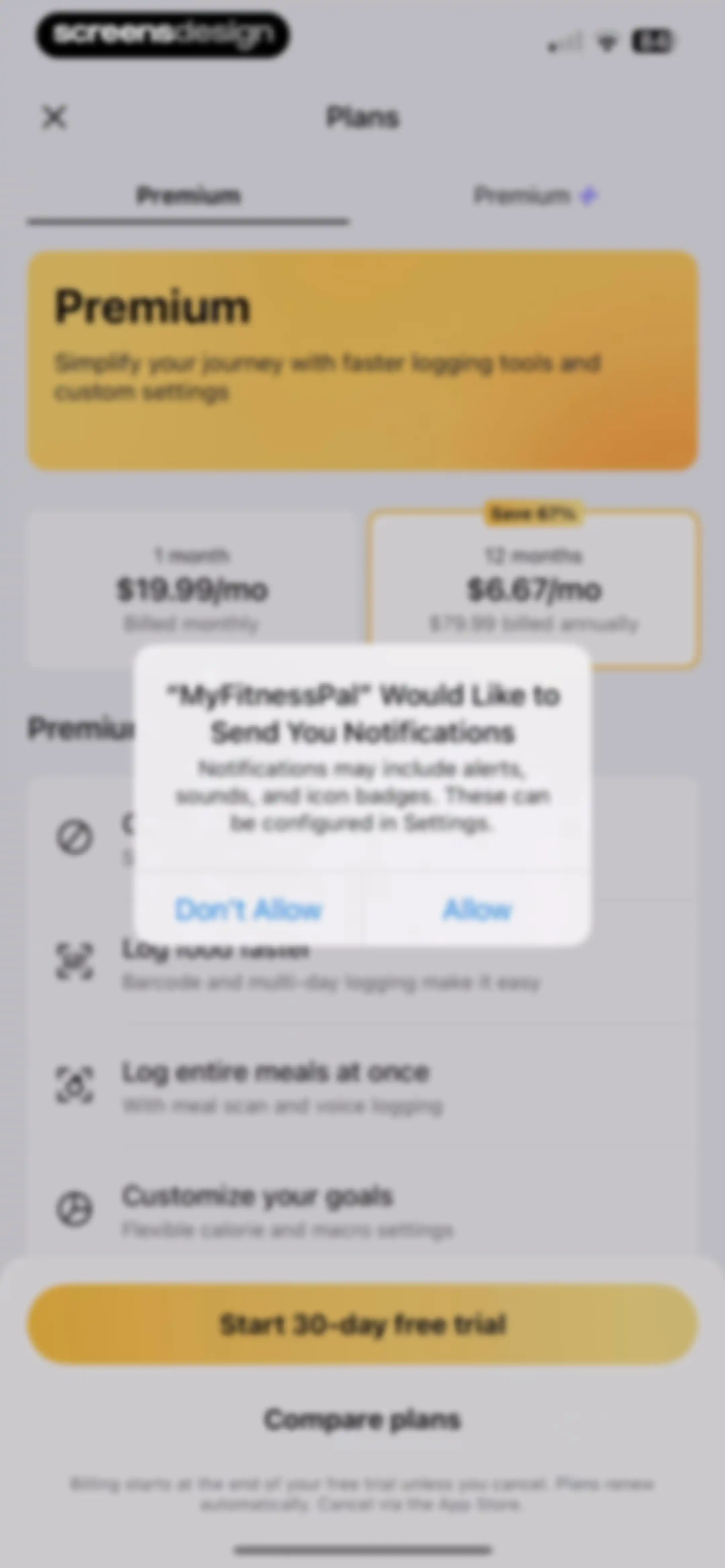 MyFitnessPal: Calorie Counter screen 24