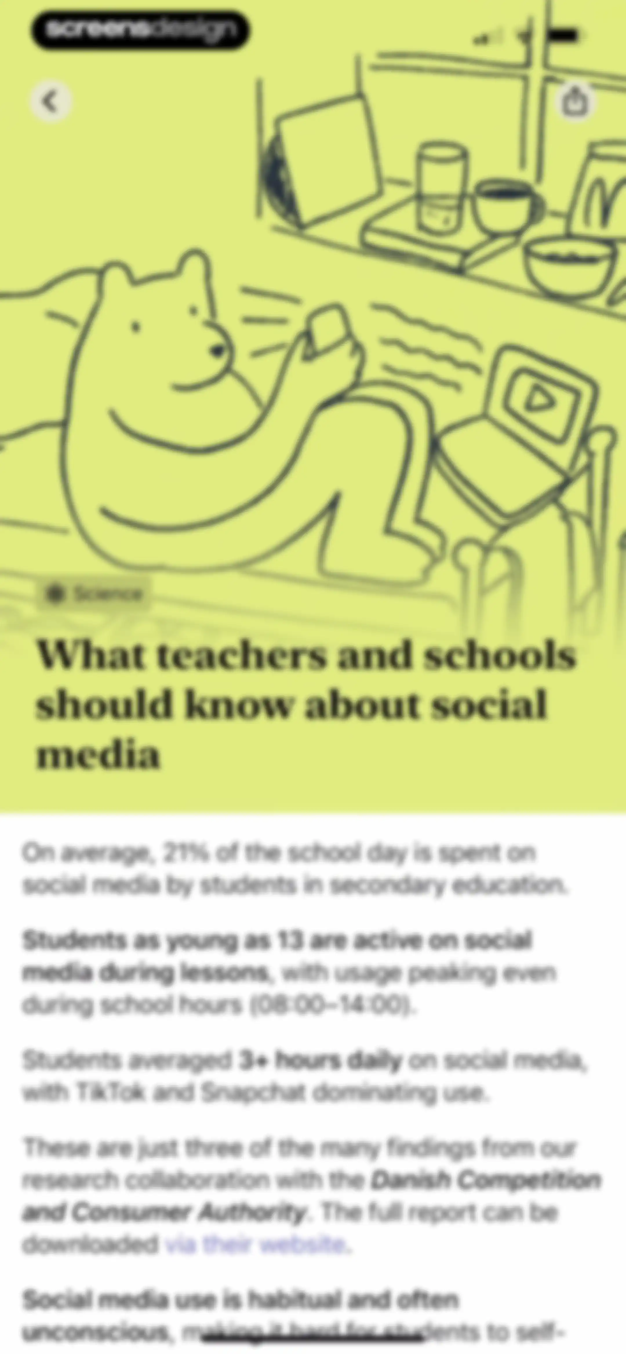 one sec | screen time + focus screen 73