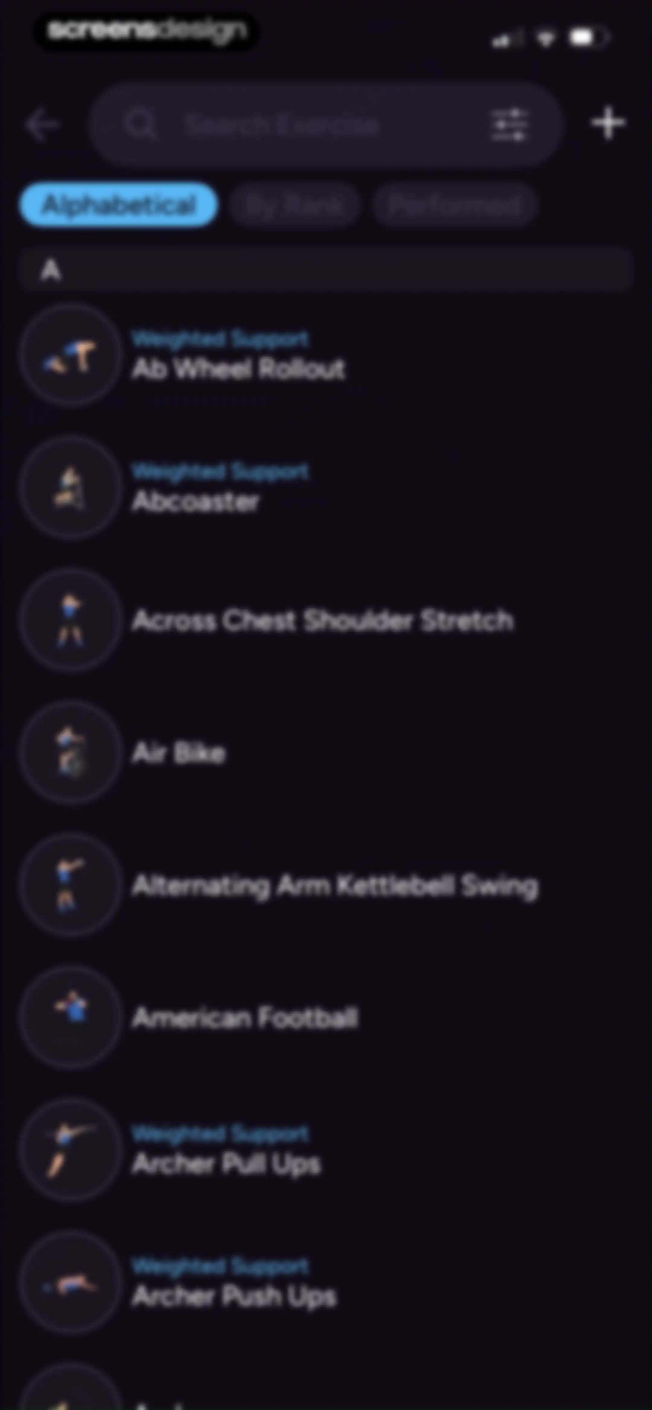 Liftoff - Ranked Gym Workouts screen 92